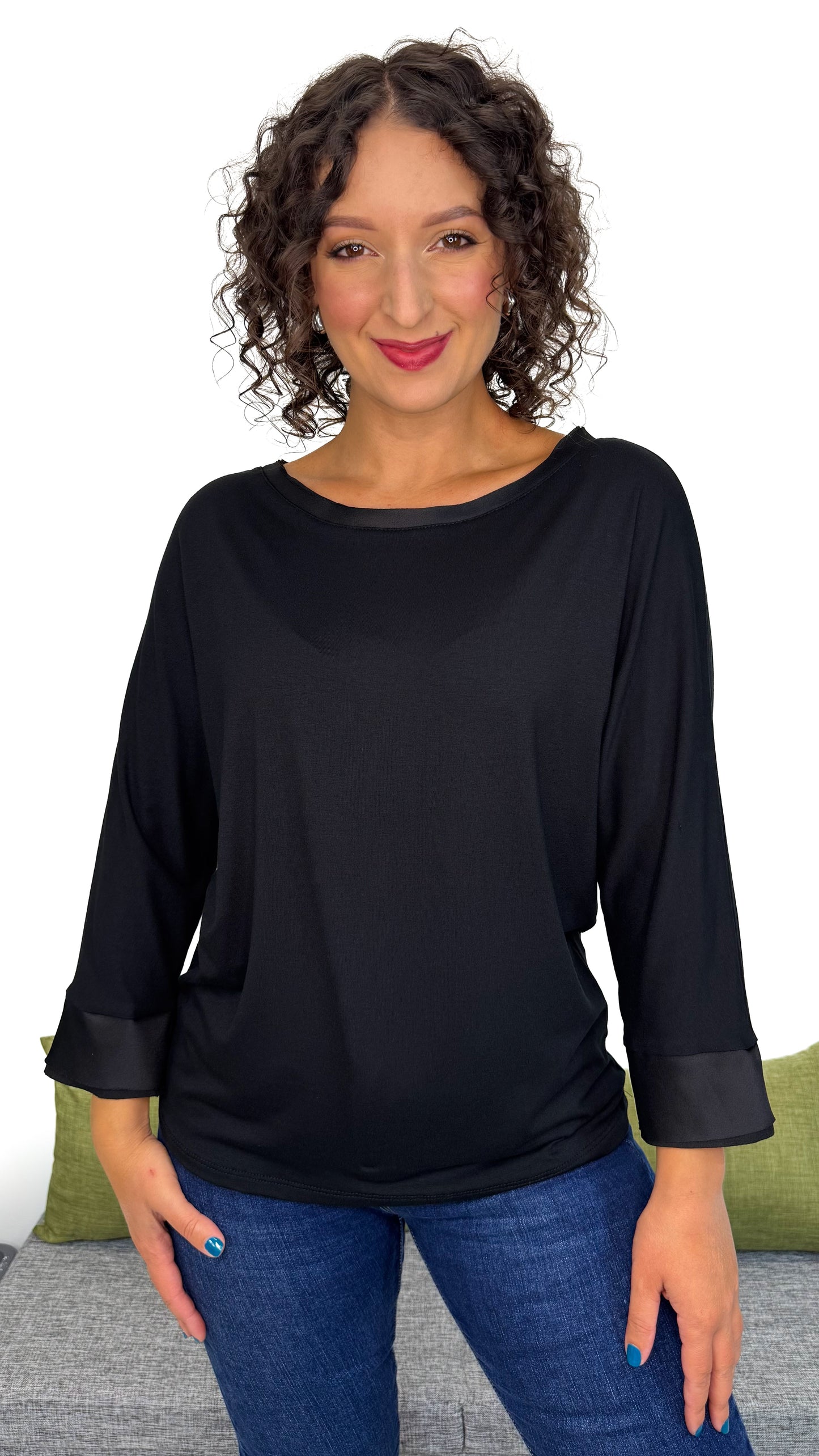 BLUSA RASO CHIC a 3/4