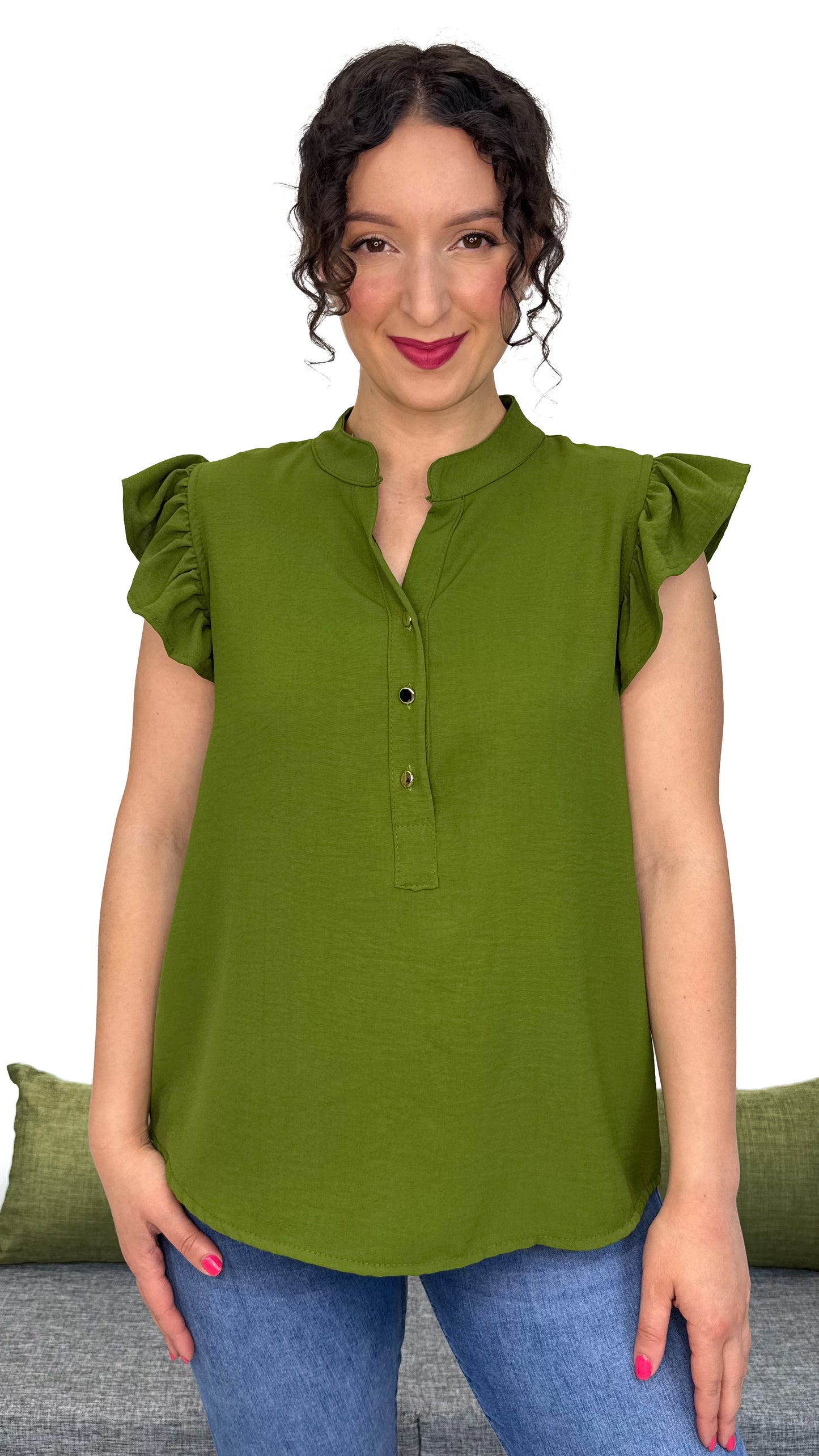 BLUSA MAMBO CON BOTTONCINI