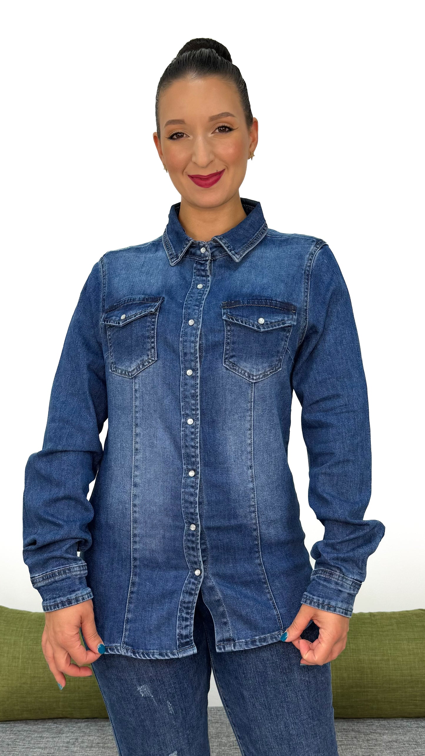 CAMICIA DI JEANS XXXL