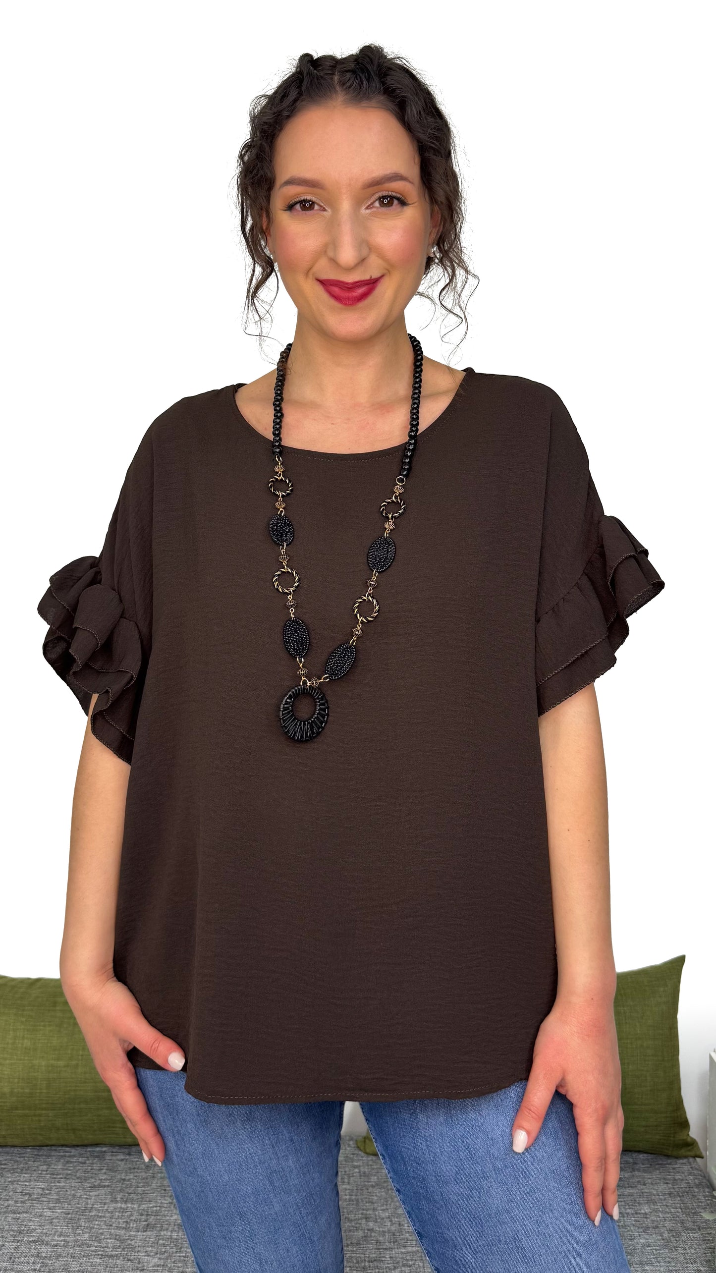 BLUSA MAMBO con collanina