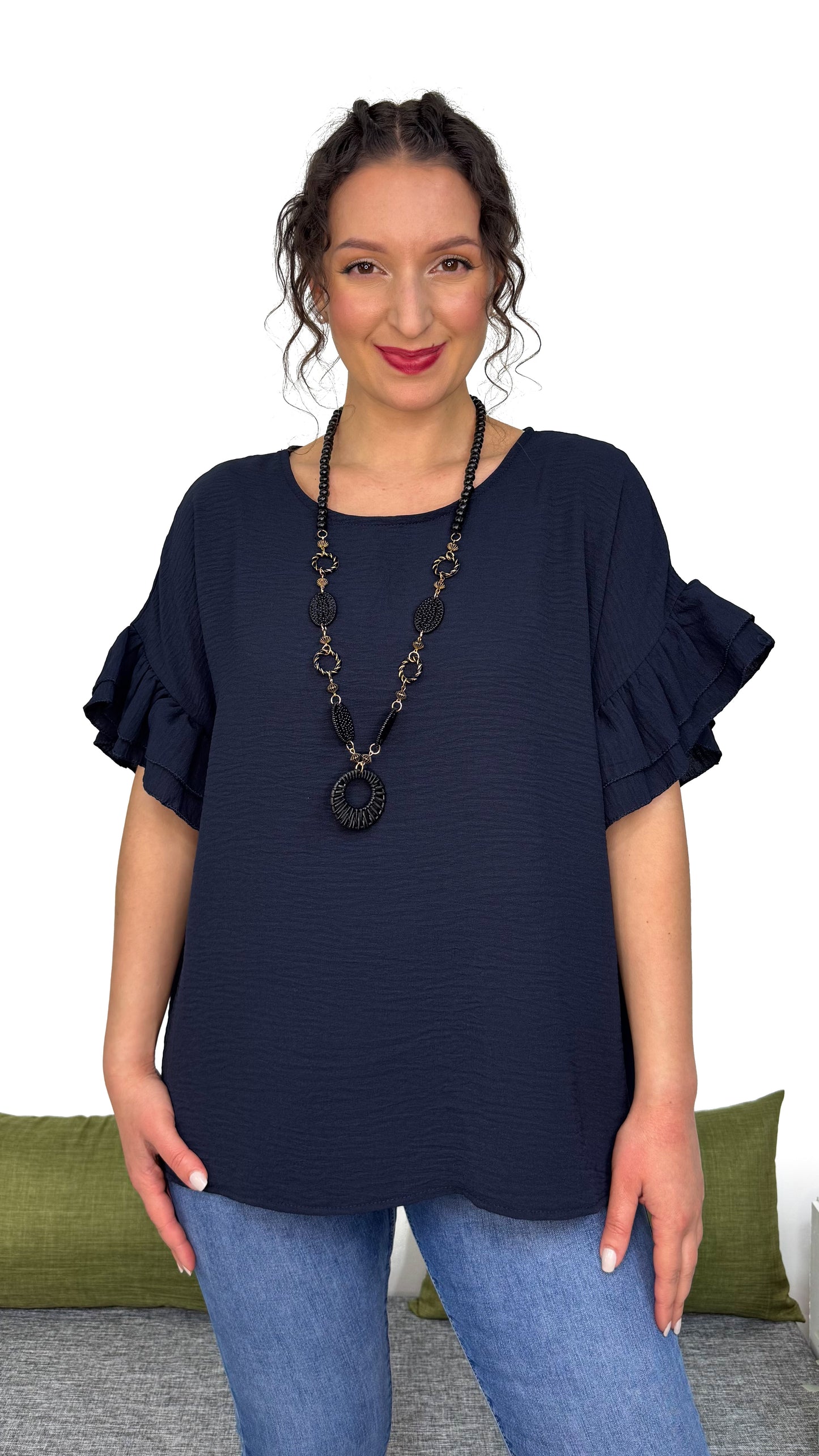 BLUSA MAMBO con collanina