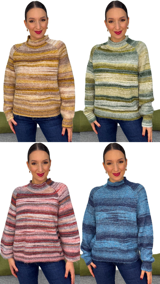 MAGLIONE ARCOBALENO