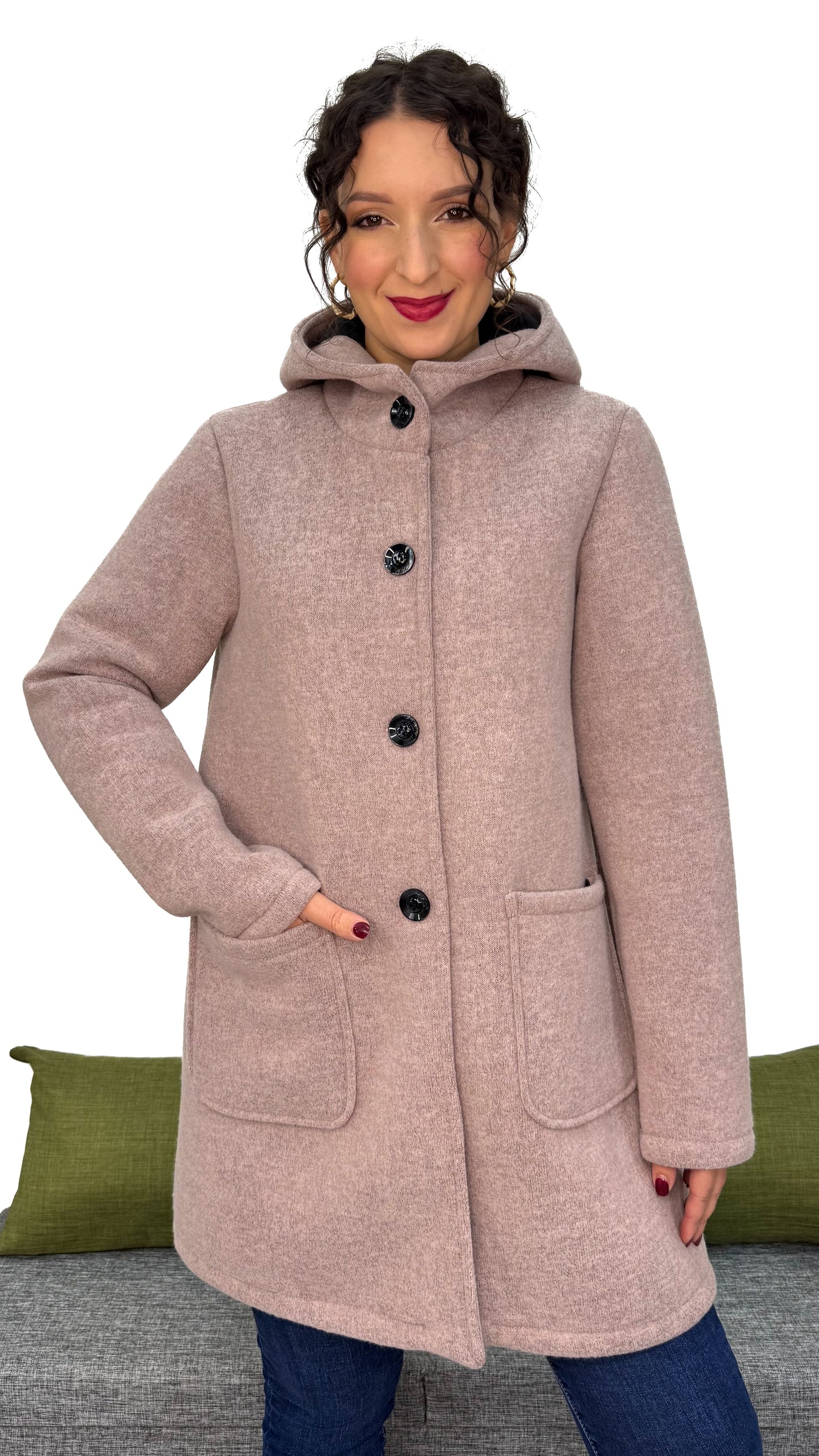 CAPPOTTO BOTTONI con micro pile