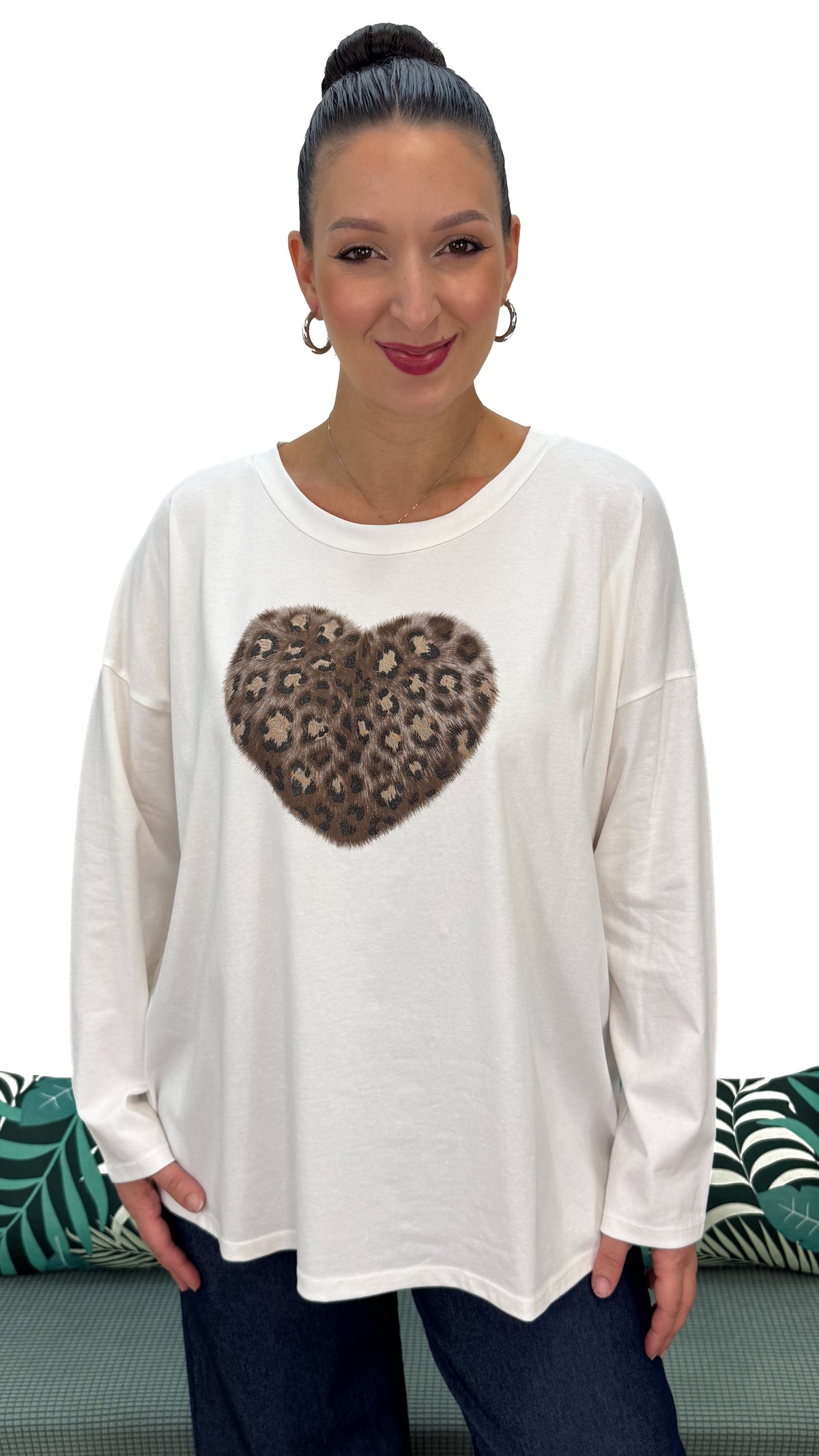 T-SHIRT DELL’ AUTUNNO LINEA MORBIDA CUORE LEO