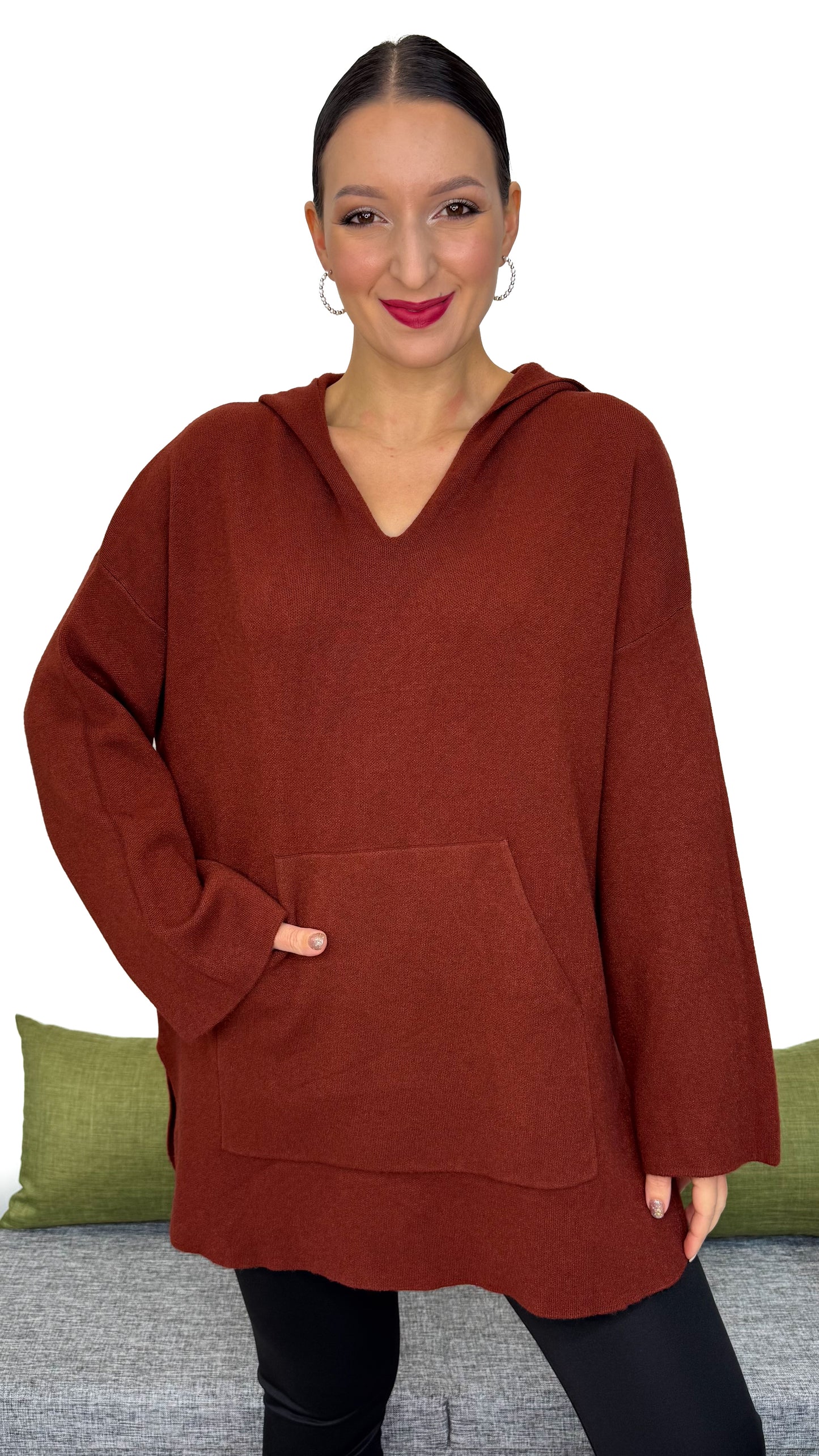 MAXI FELPA IN MAGLIA