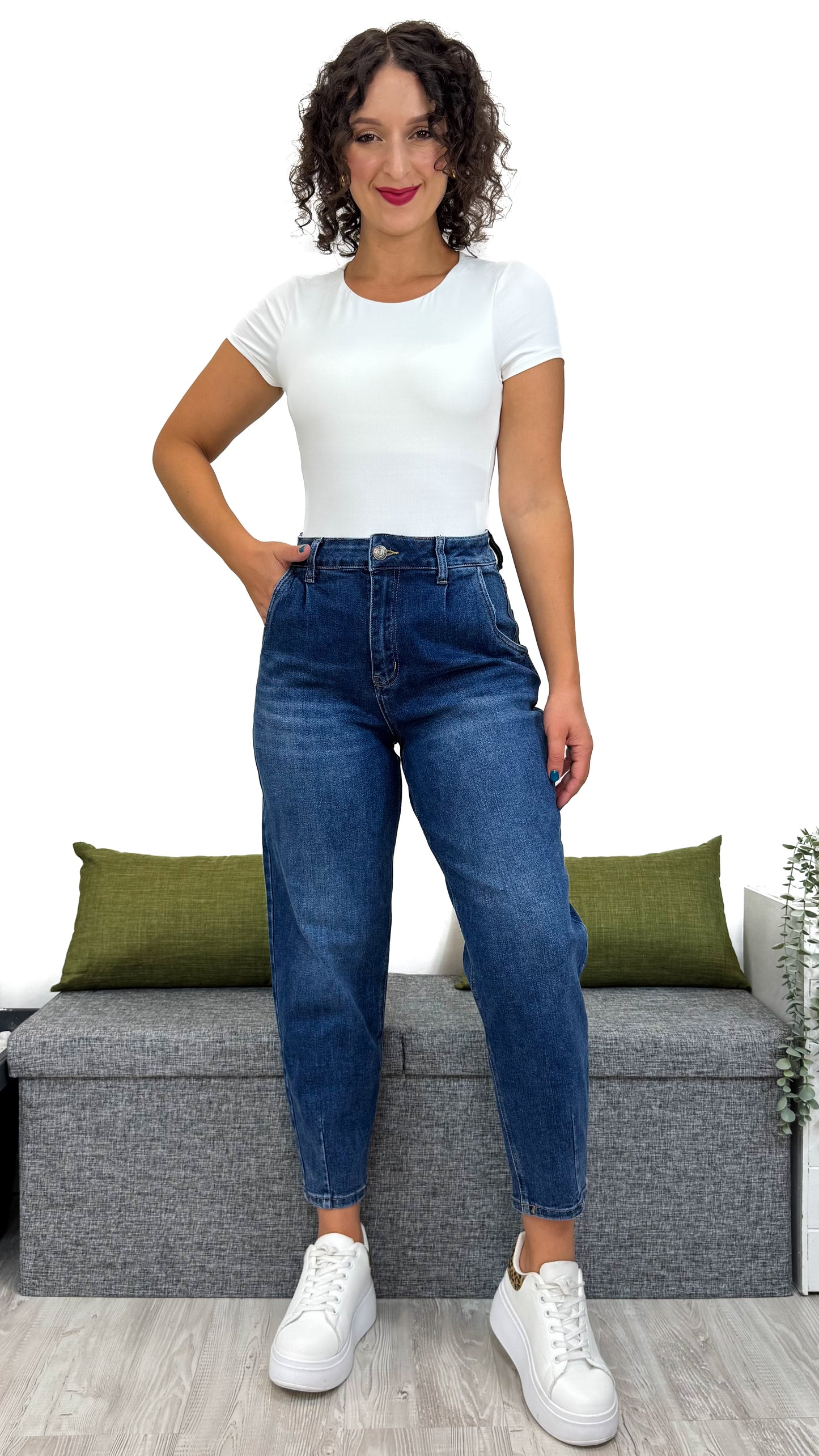 JEANS BALLON BLU