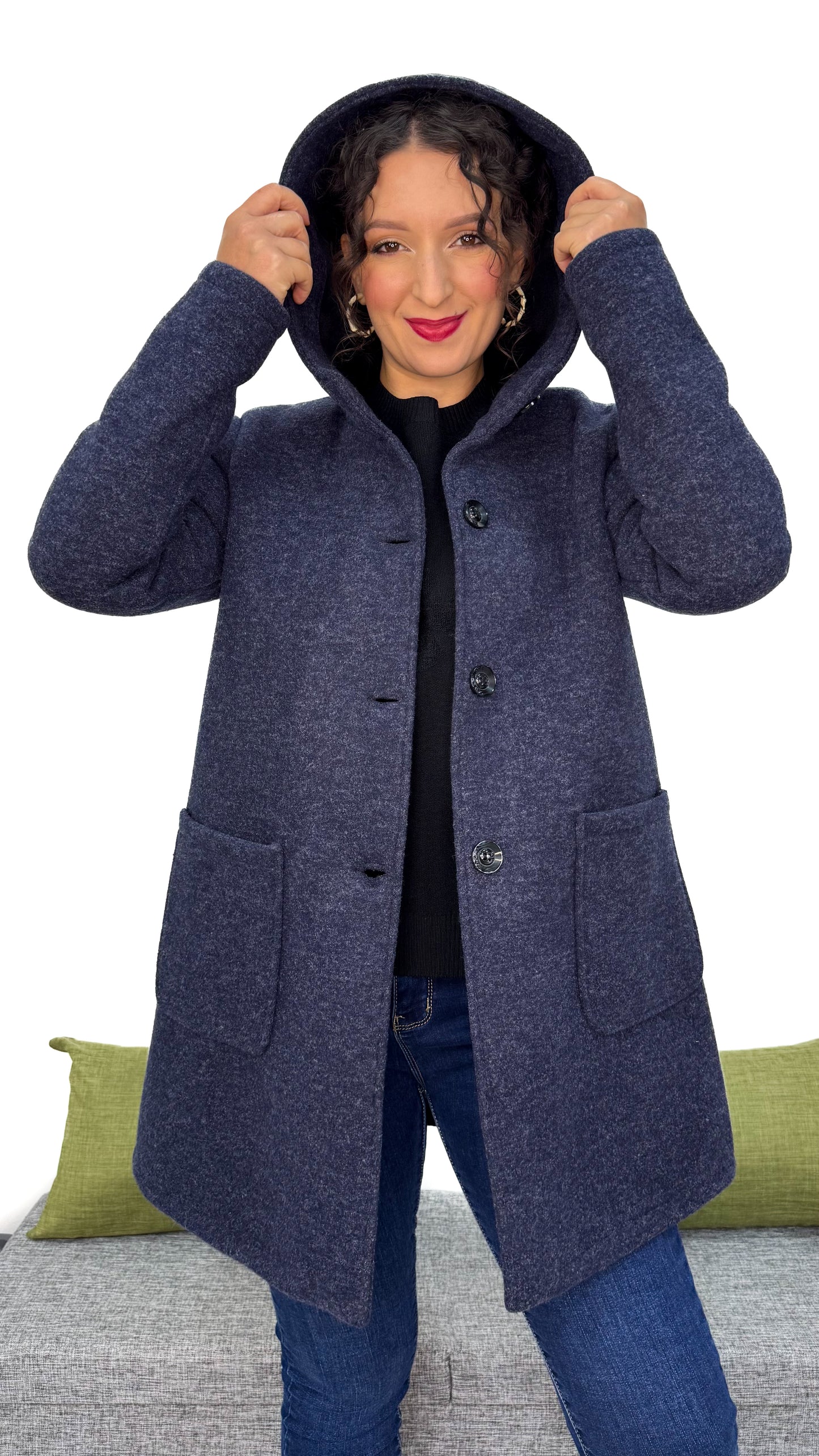 CAPPOTTO BOTTONI con micro pile