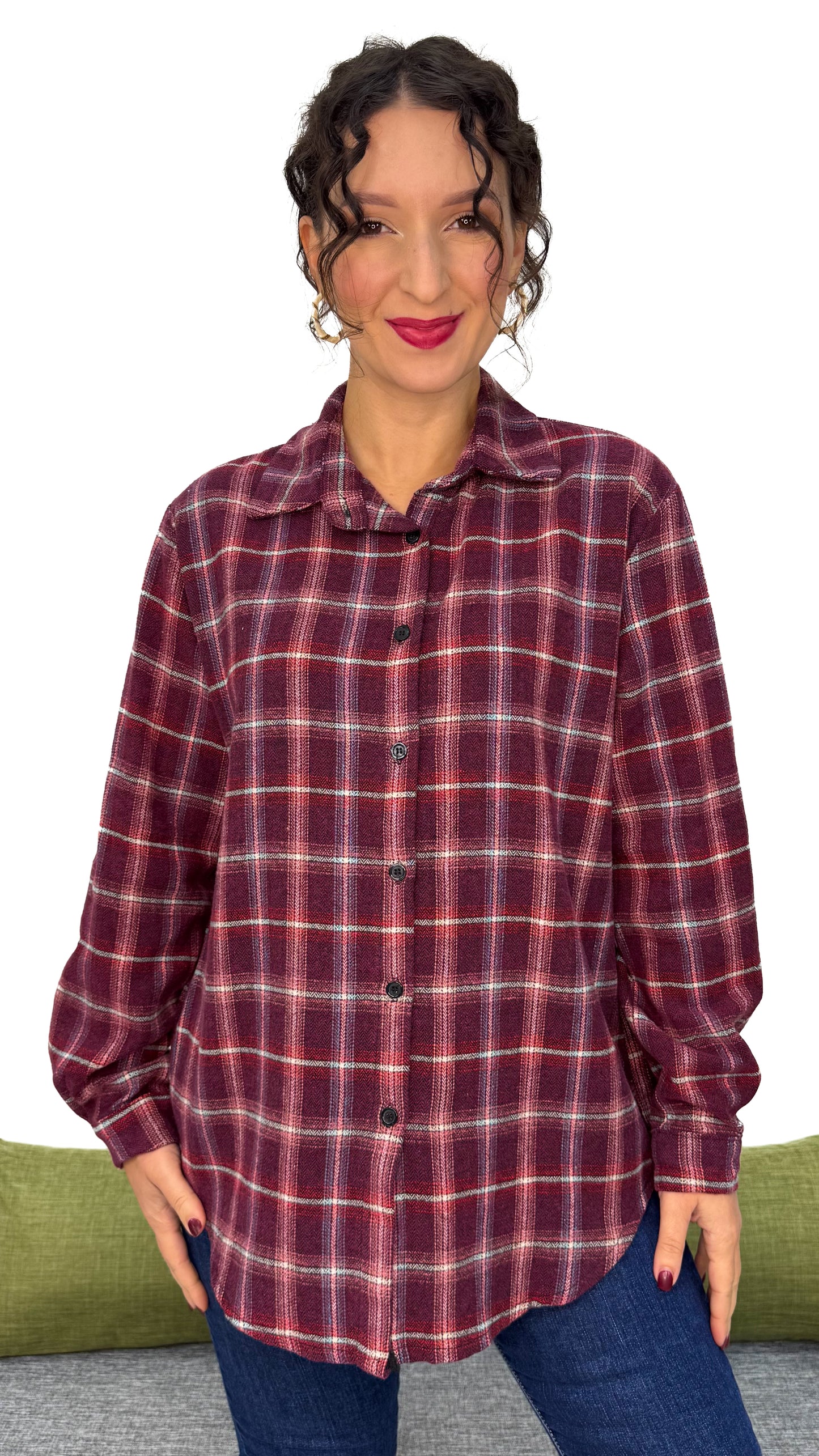 CAMICIA QUADRI IN FLANELLA