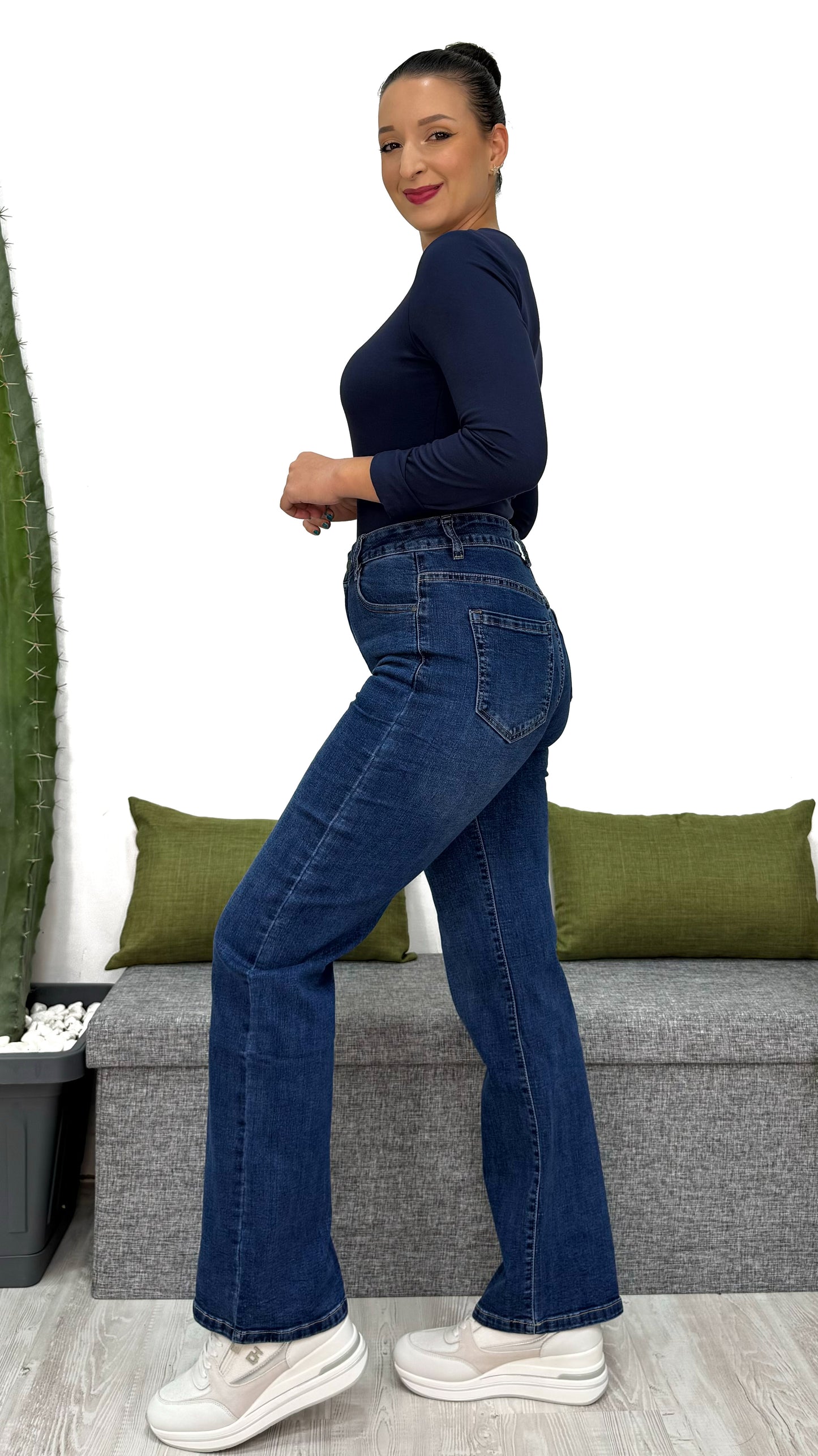 JEANS A GAMBA DRITTA
