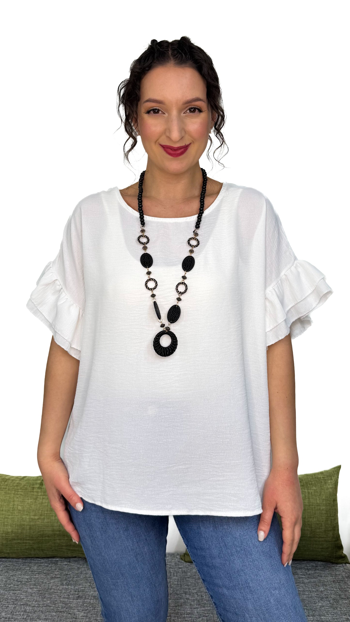 BLUSA MAMBO con collanina