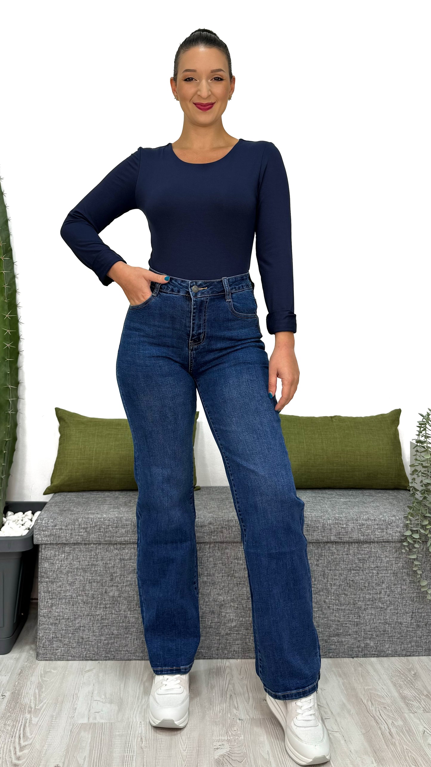 JEANS A GAMBA DRITTA