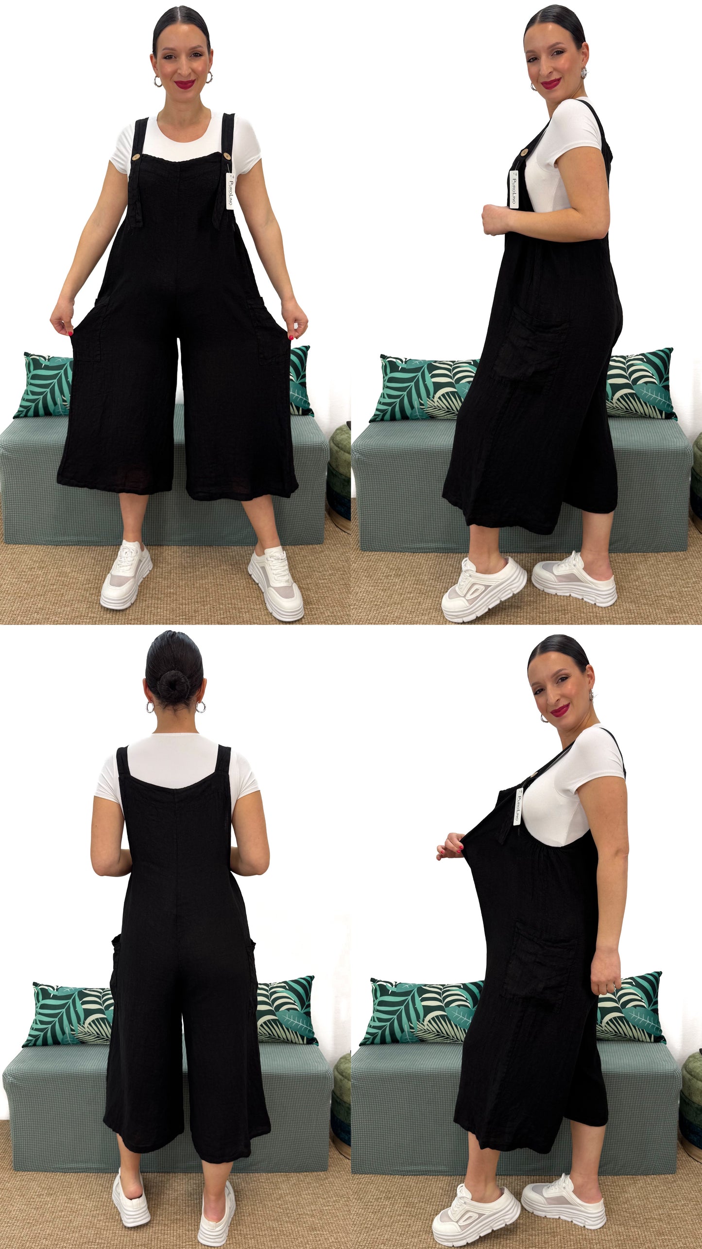 SALOPETTE 100% LINO