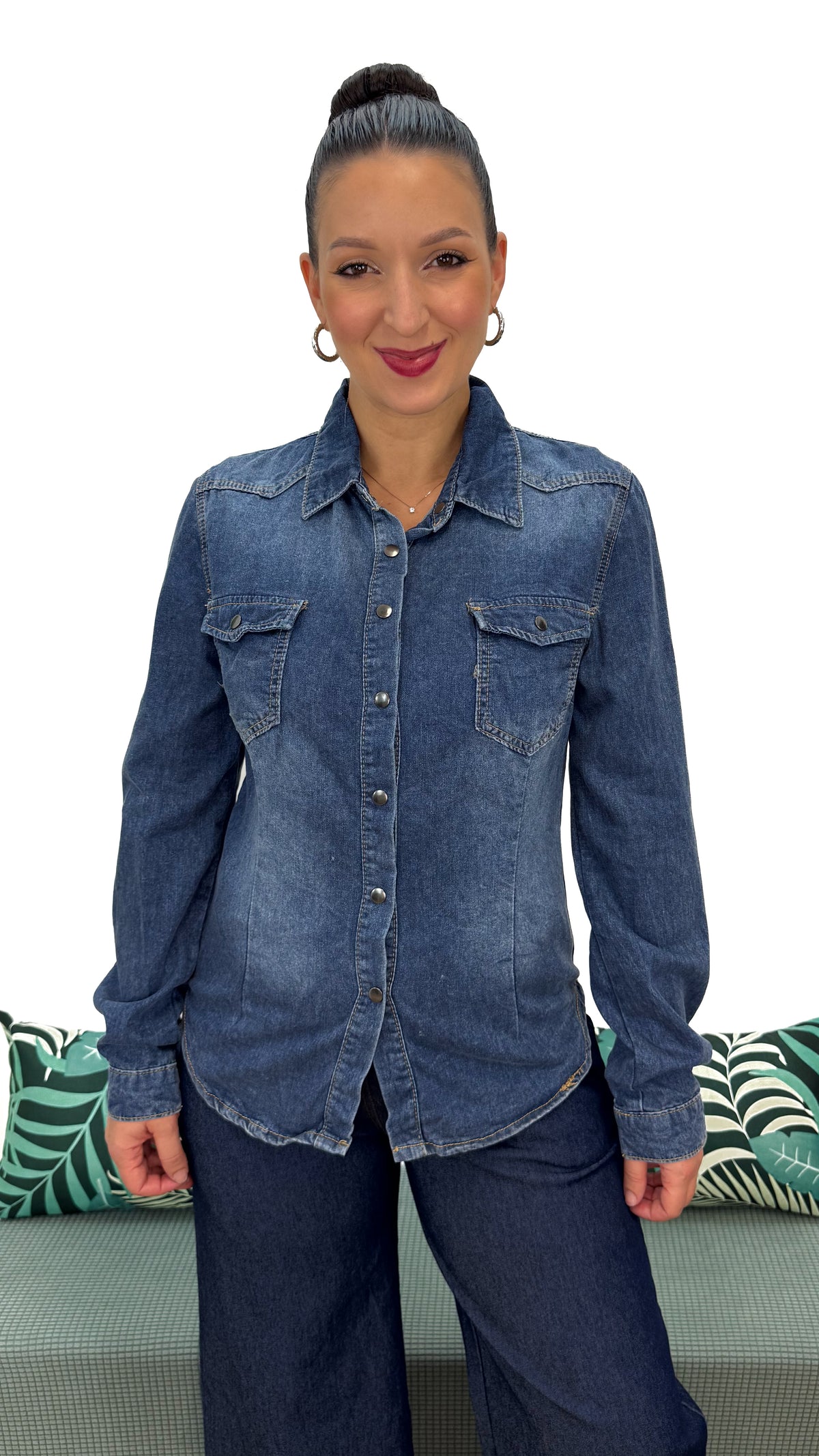 CAMICIA DENIM ICONICA