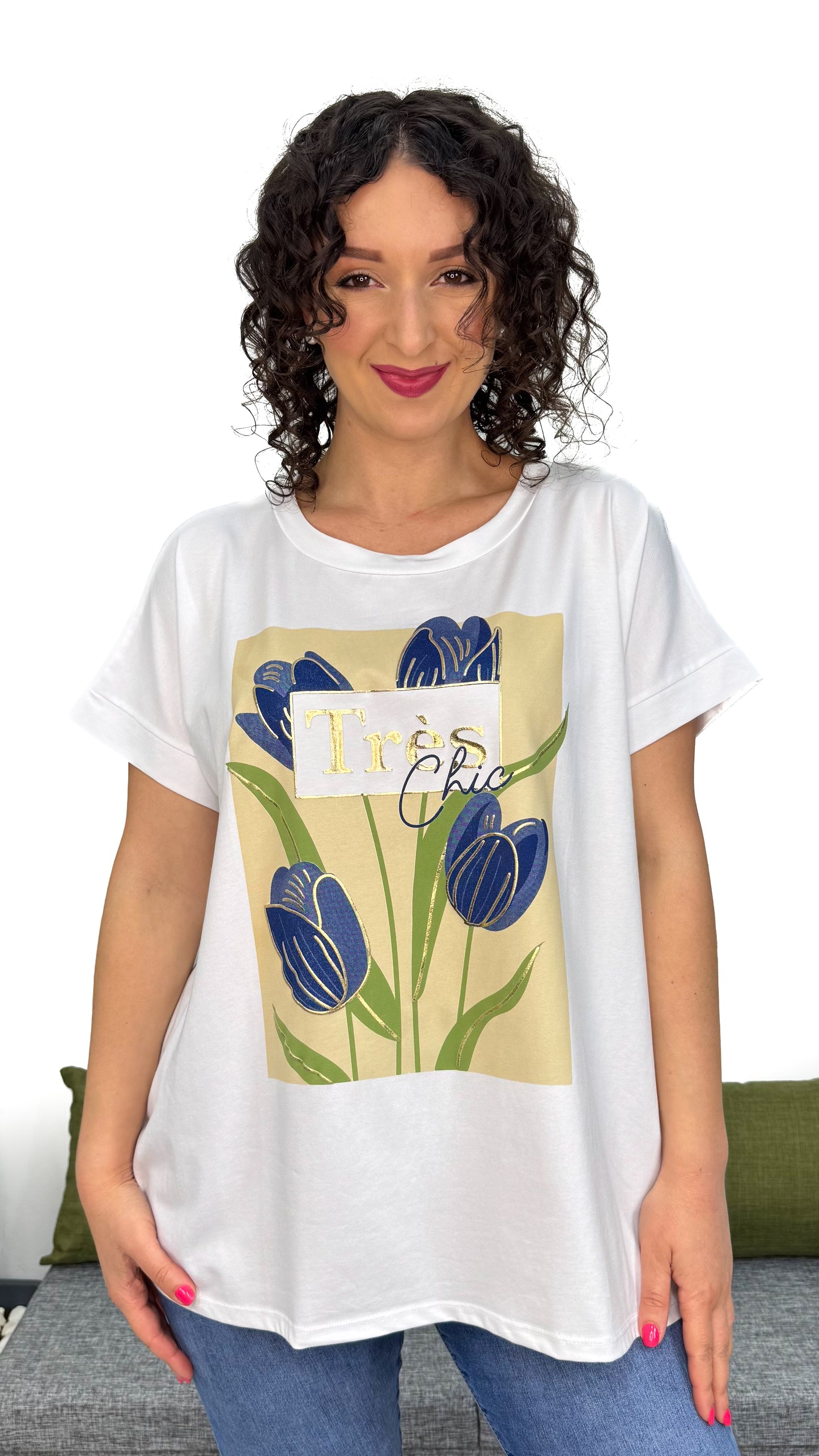 T-SHIRT TULIPANI LINEA MORBIDA