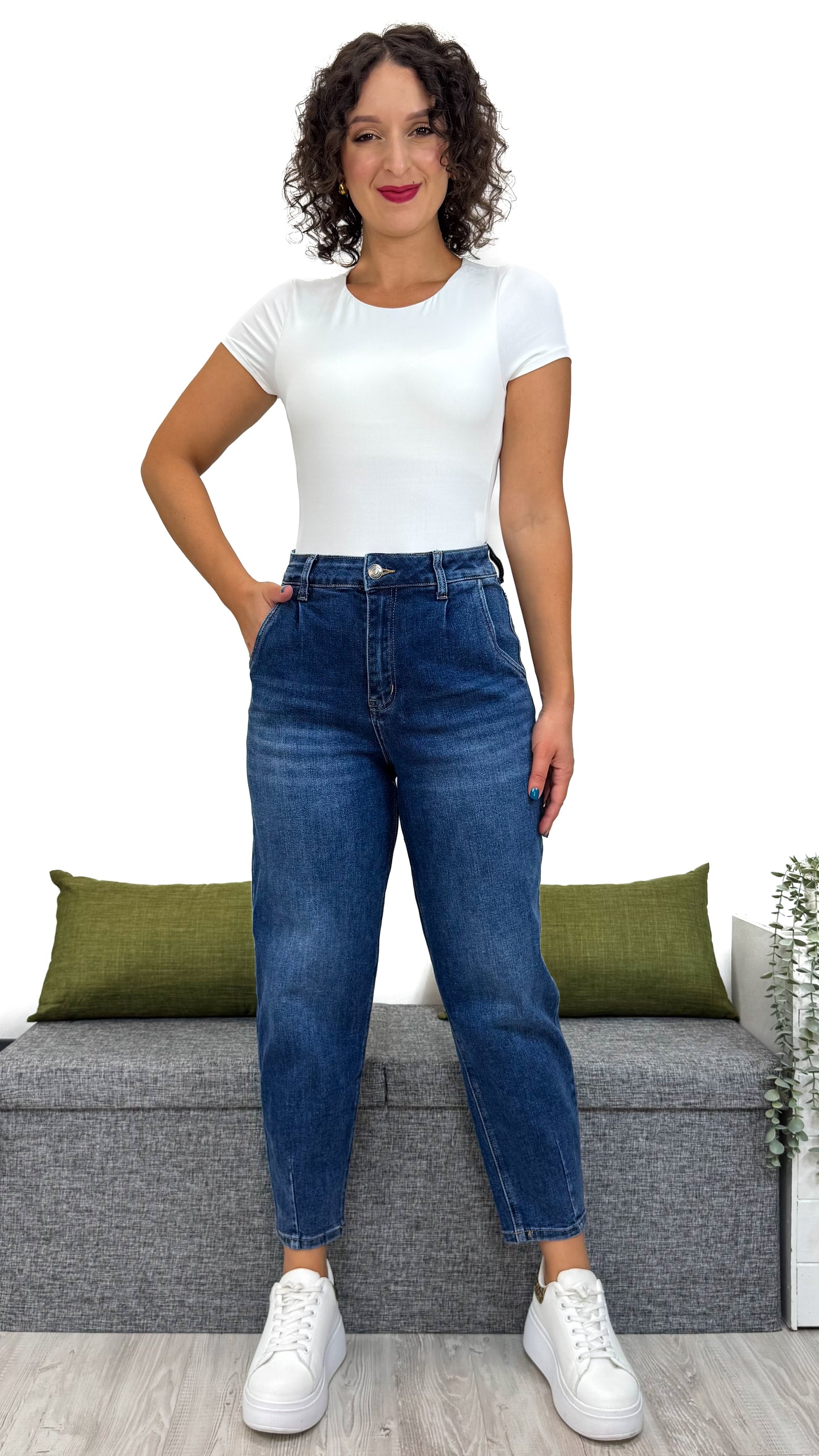 JEANS BALLON BLU