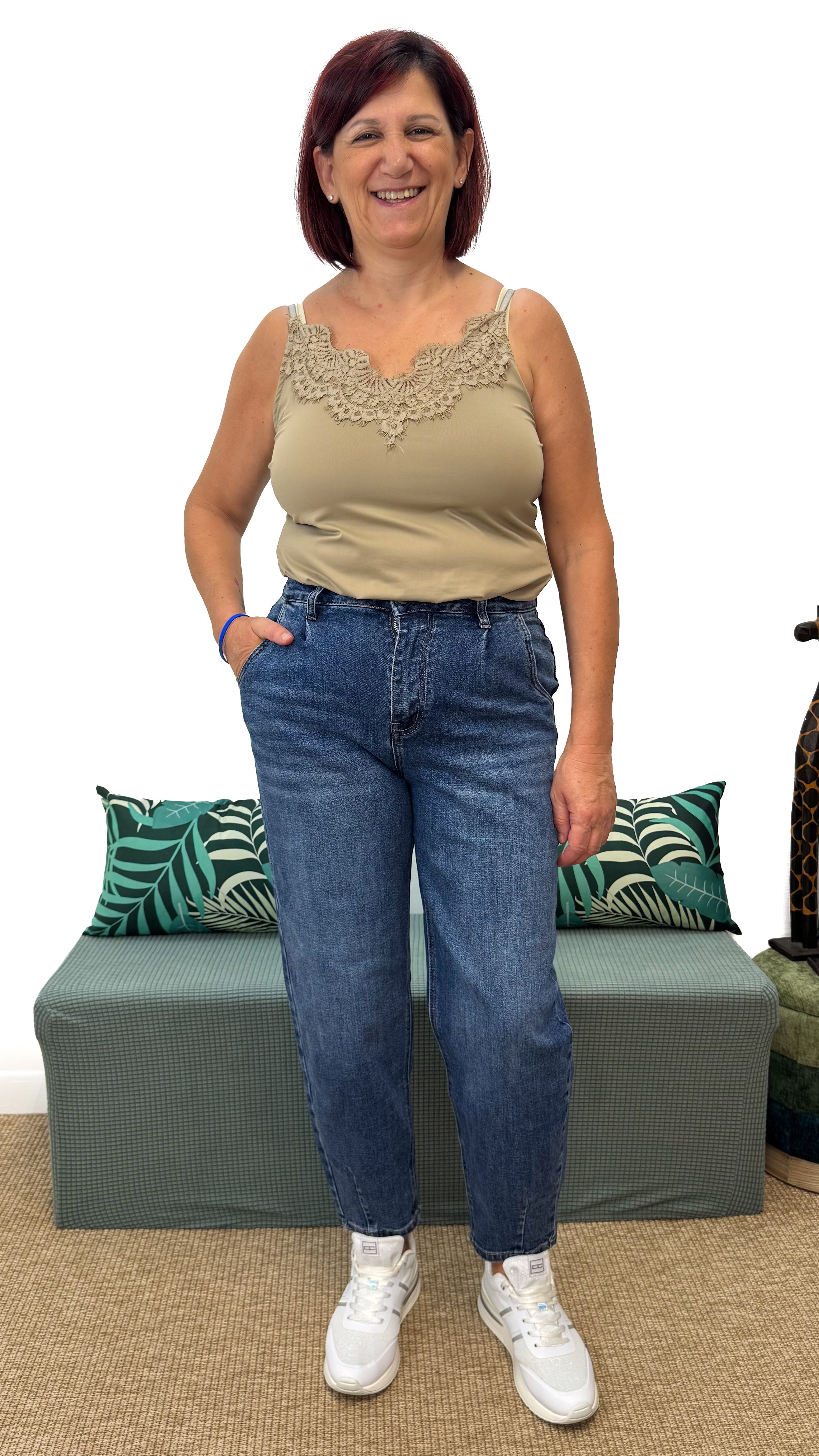 JEANS BALLON BLU