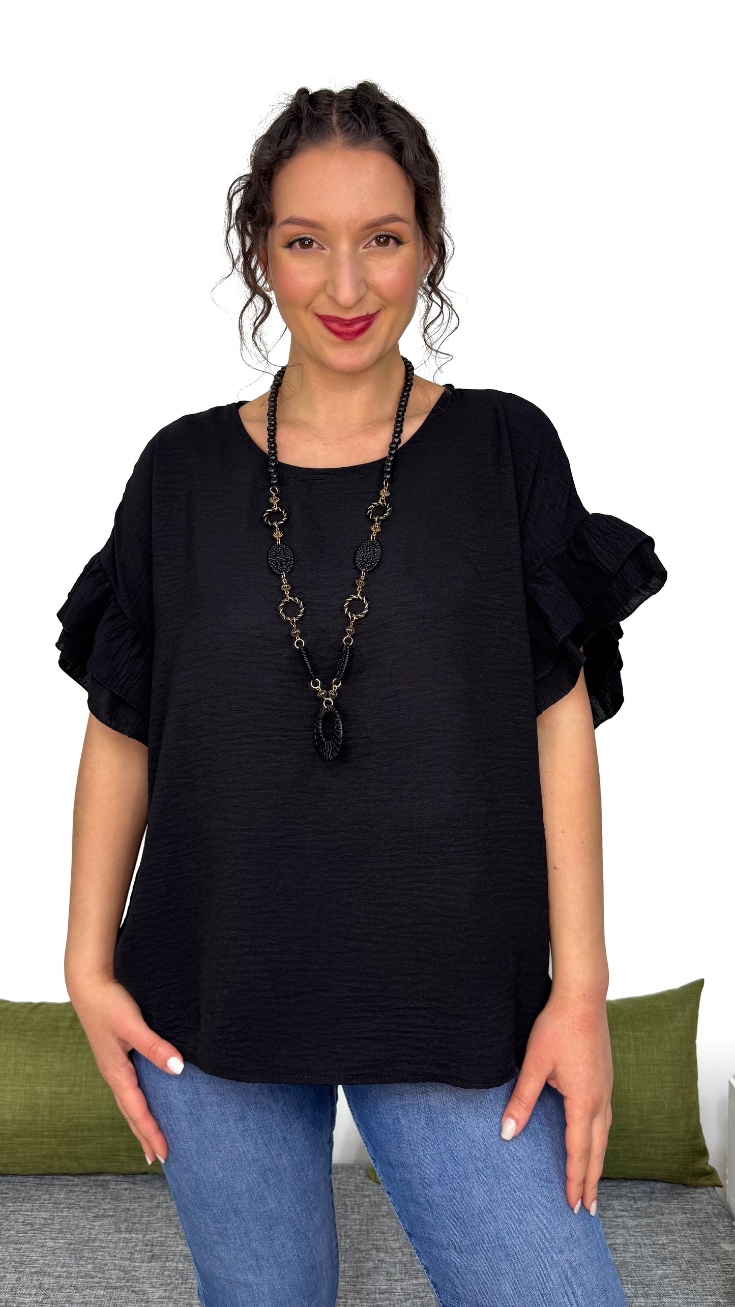 BLUSA MAMBO con collanina