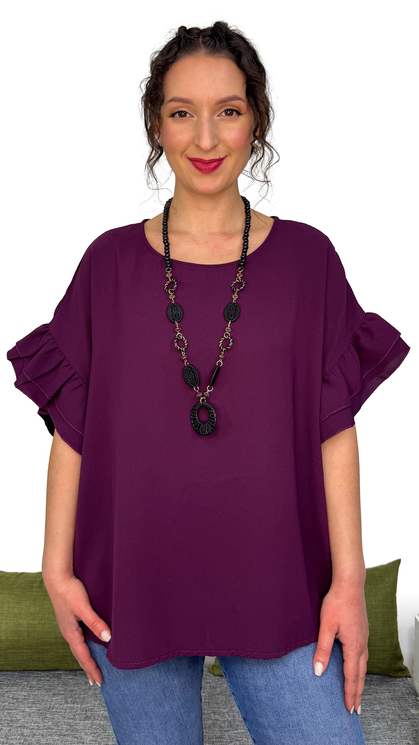 BLUSA MAMBO con collanina