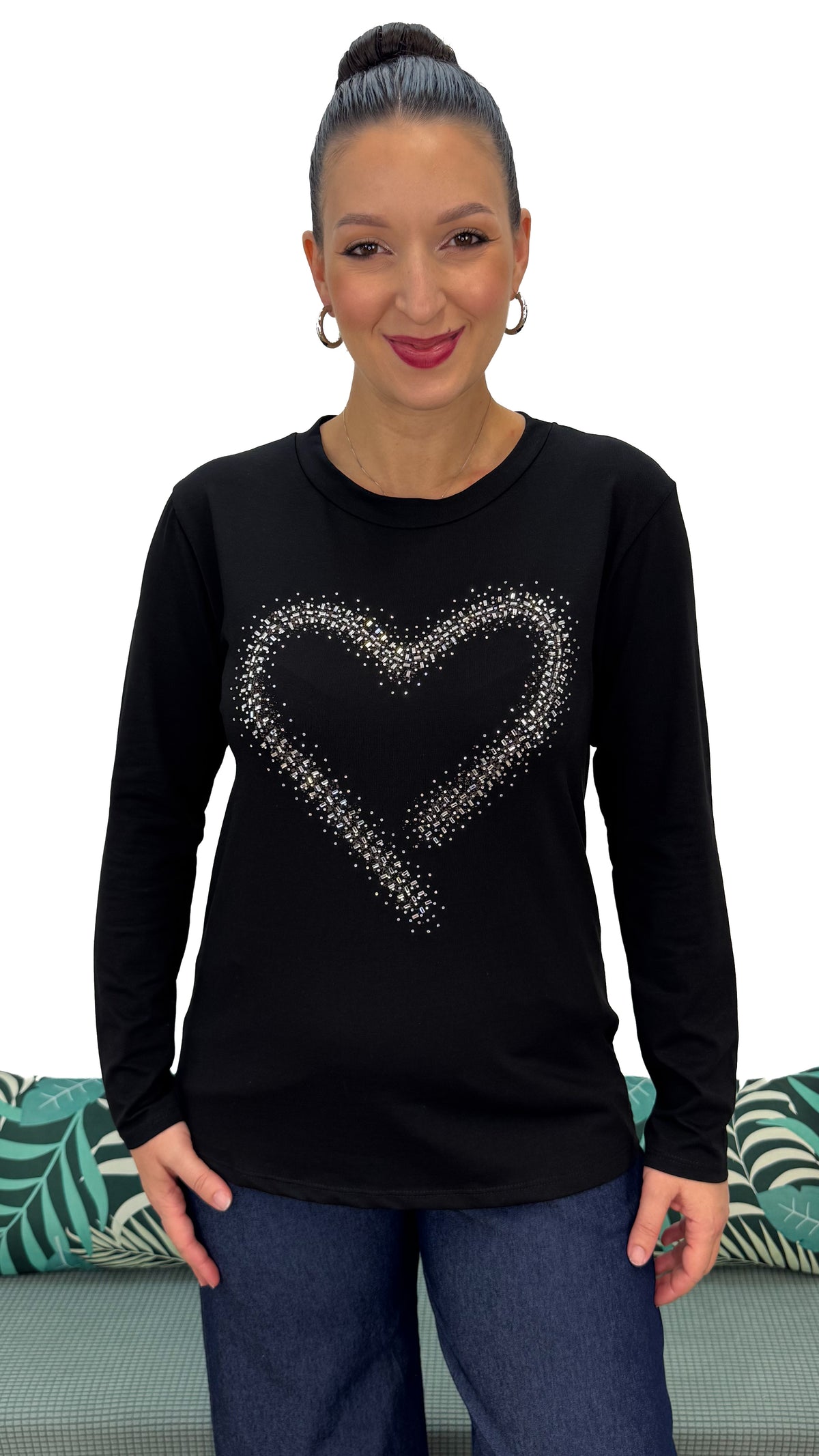 T-SHIRT DELL’AUTUNNO CUORE BRILLANTE