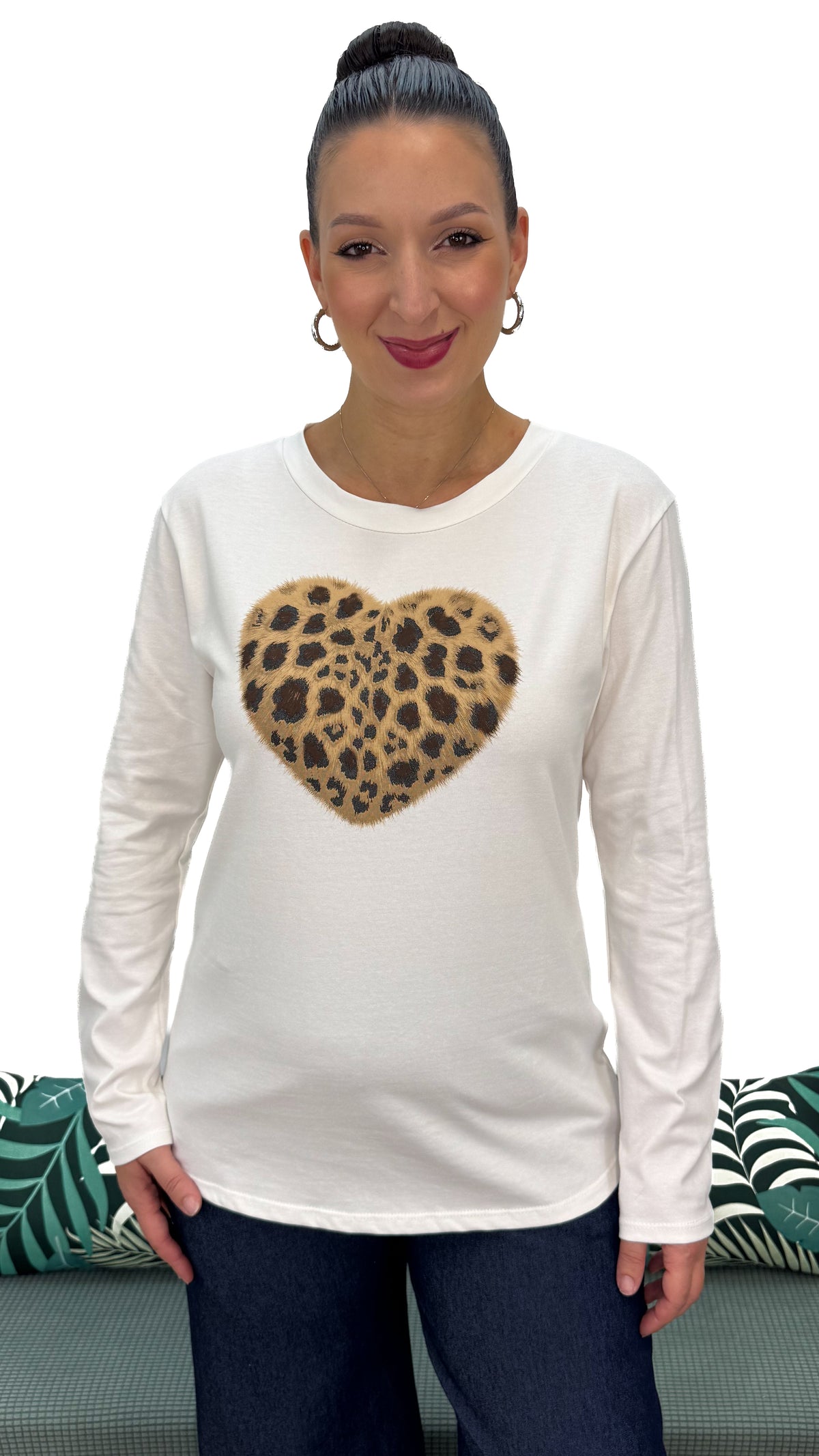 T-SHIRT DELL’AUTUNNO CUORE LEO