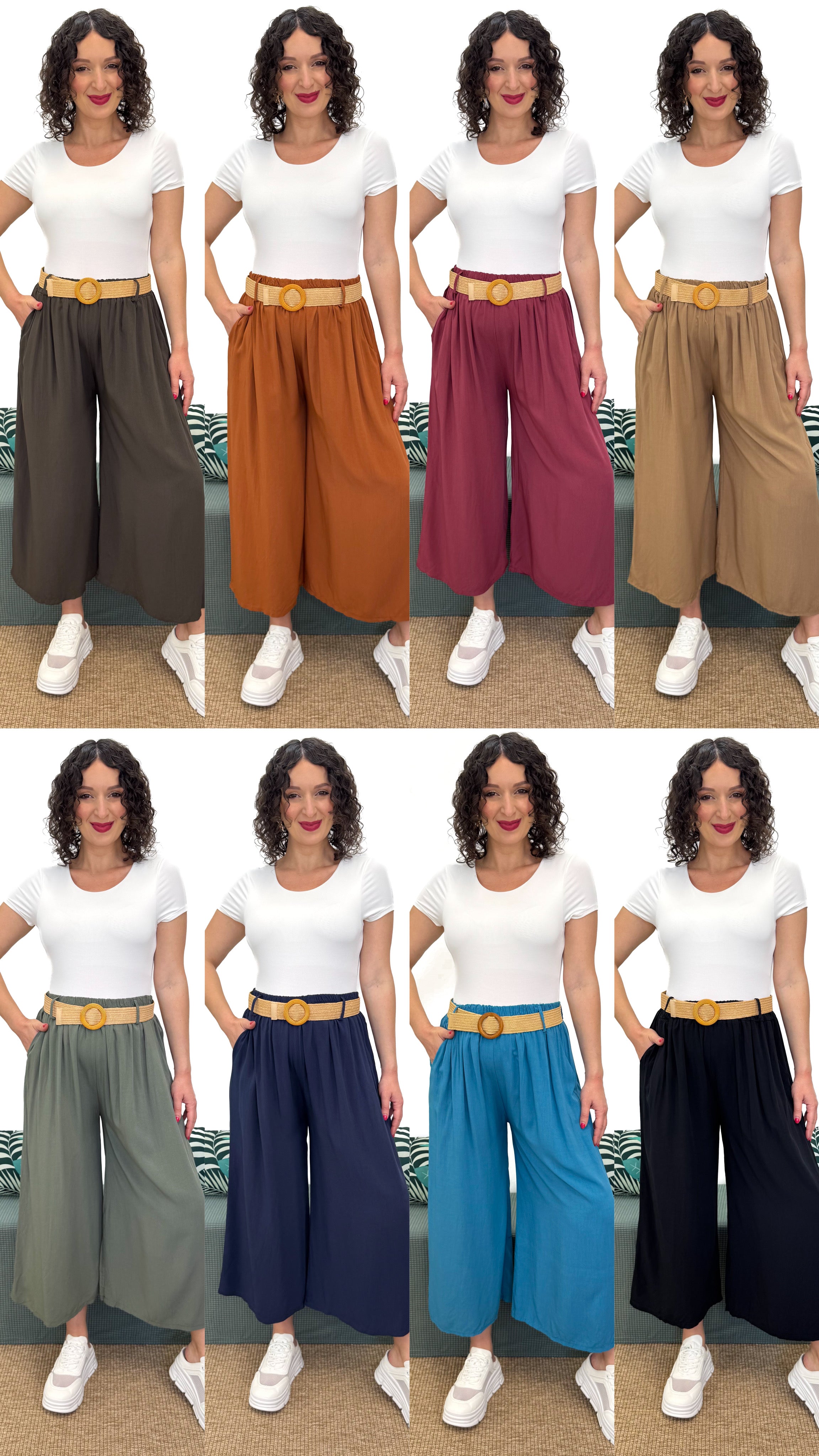 PANTALONE A 3/4 FRESCO