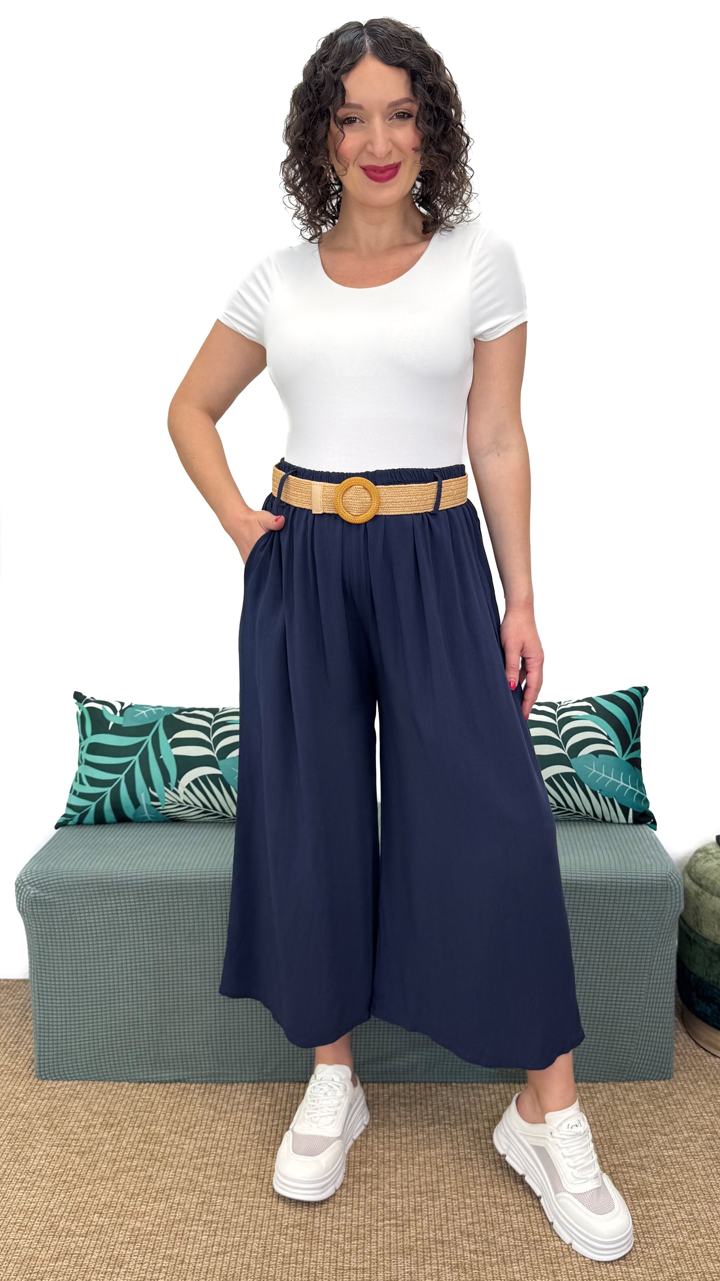 PANTALONE A 3/4 FRESCO