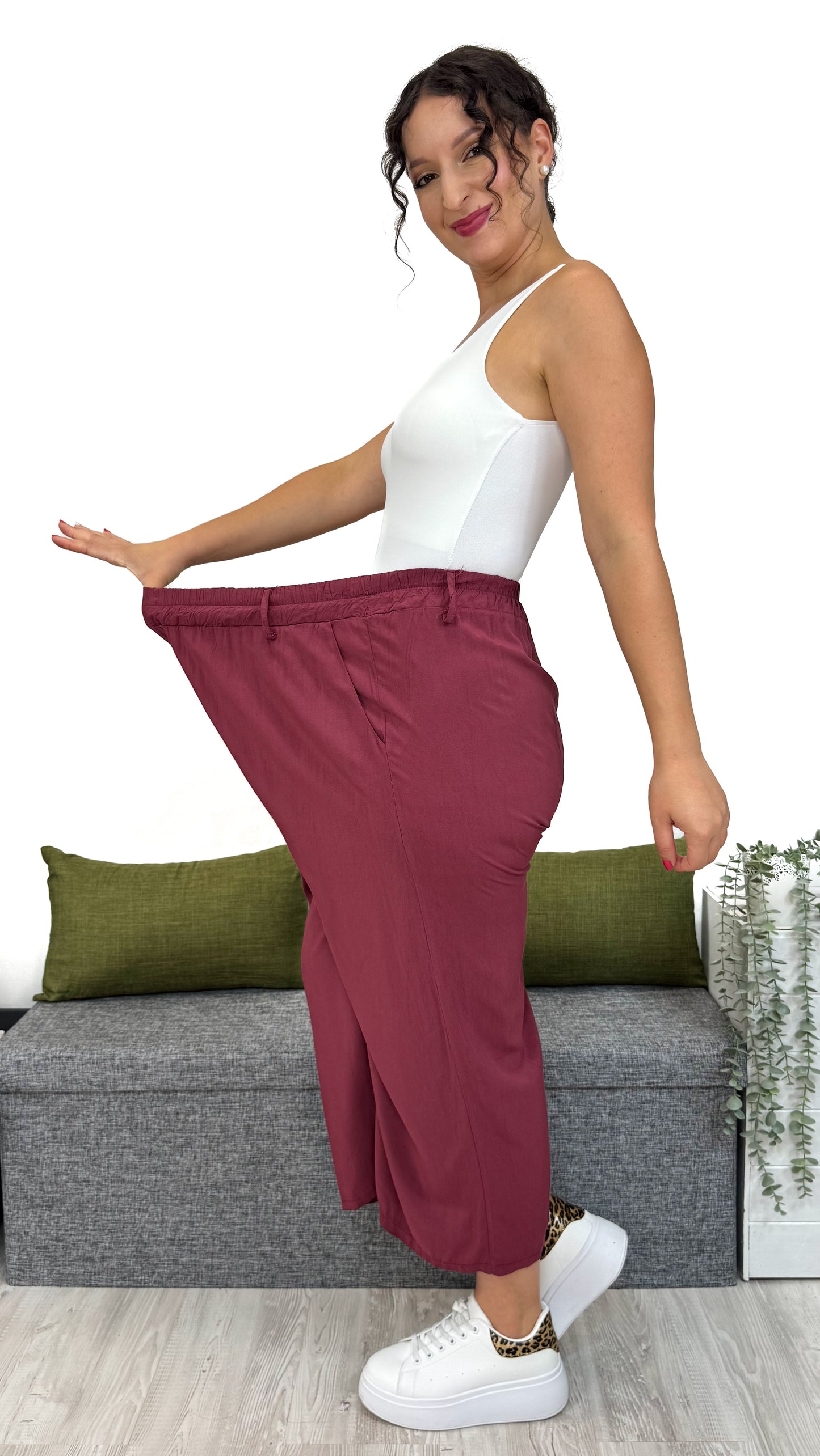PANTALONE A 3/4 FRESCO