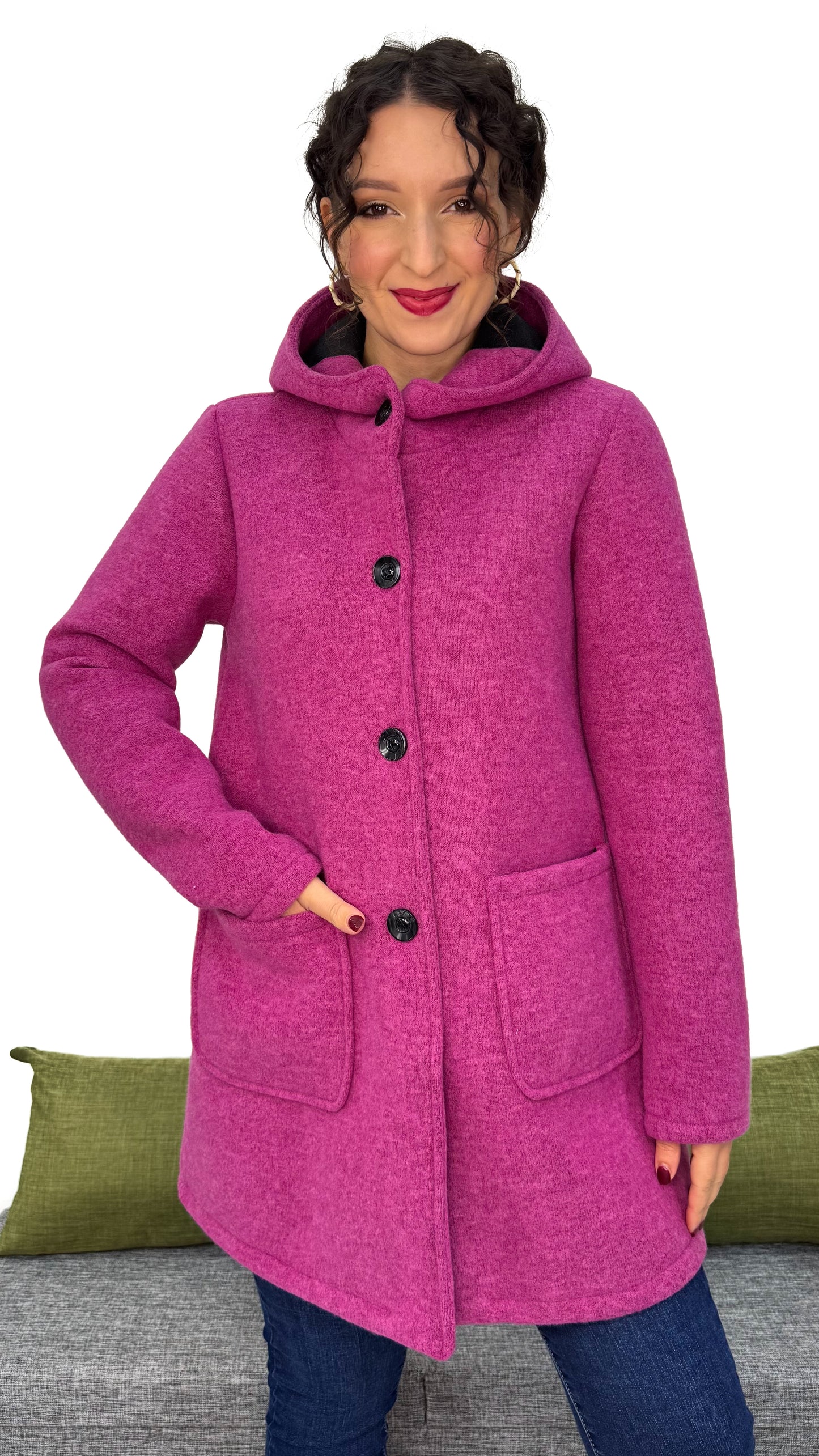 CAPPOTTO BOTTONI con micro pile