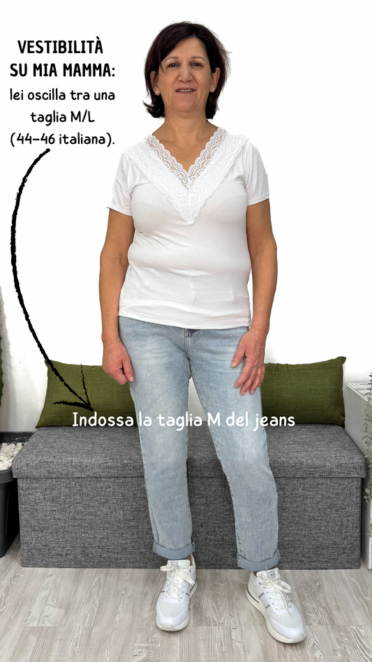 JEANS 2026 MOM-FIT EFFETTO VINTAGE