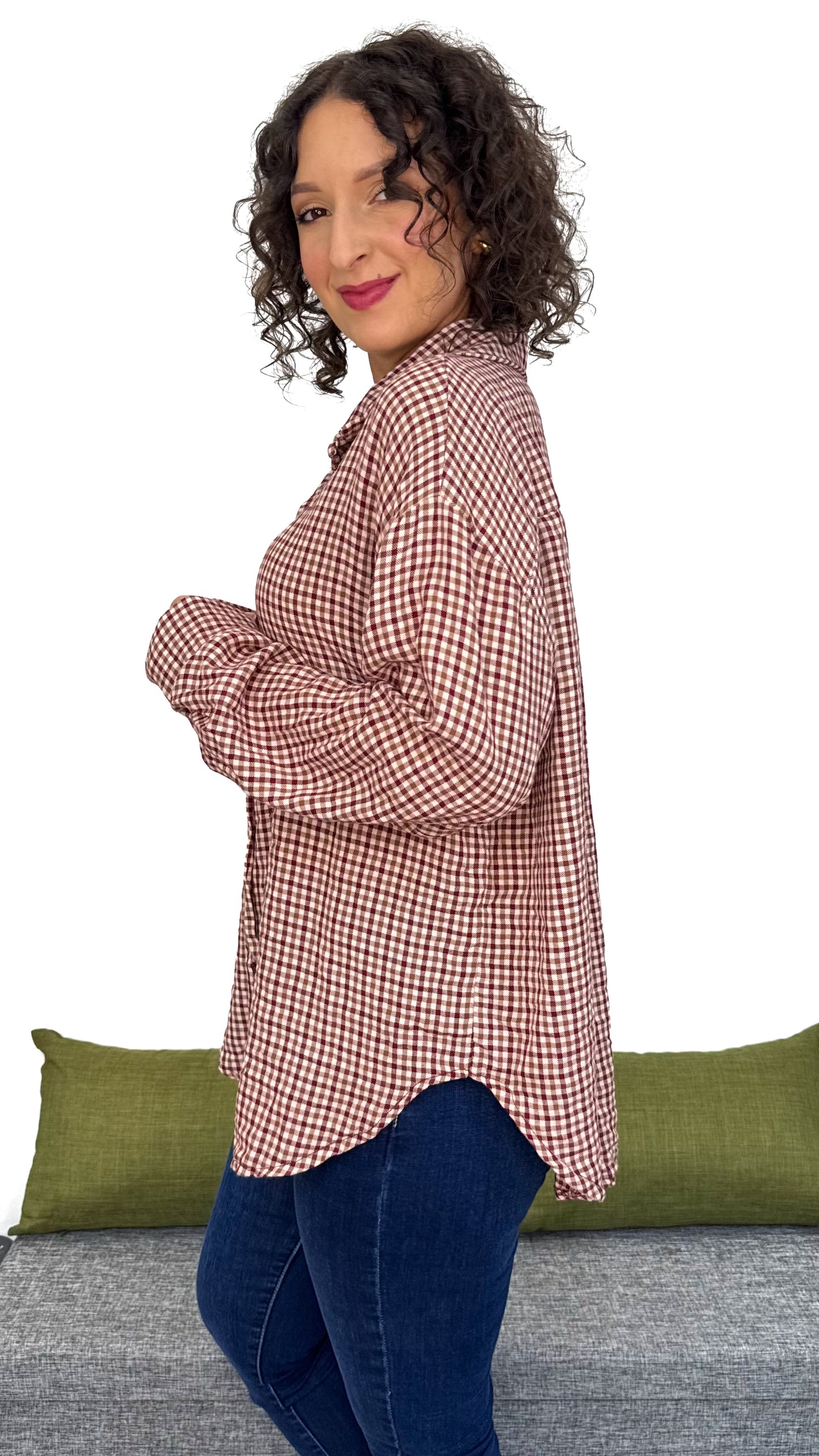 CAMICIA MORBIDA A QUADRI