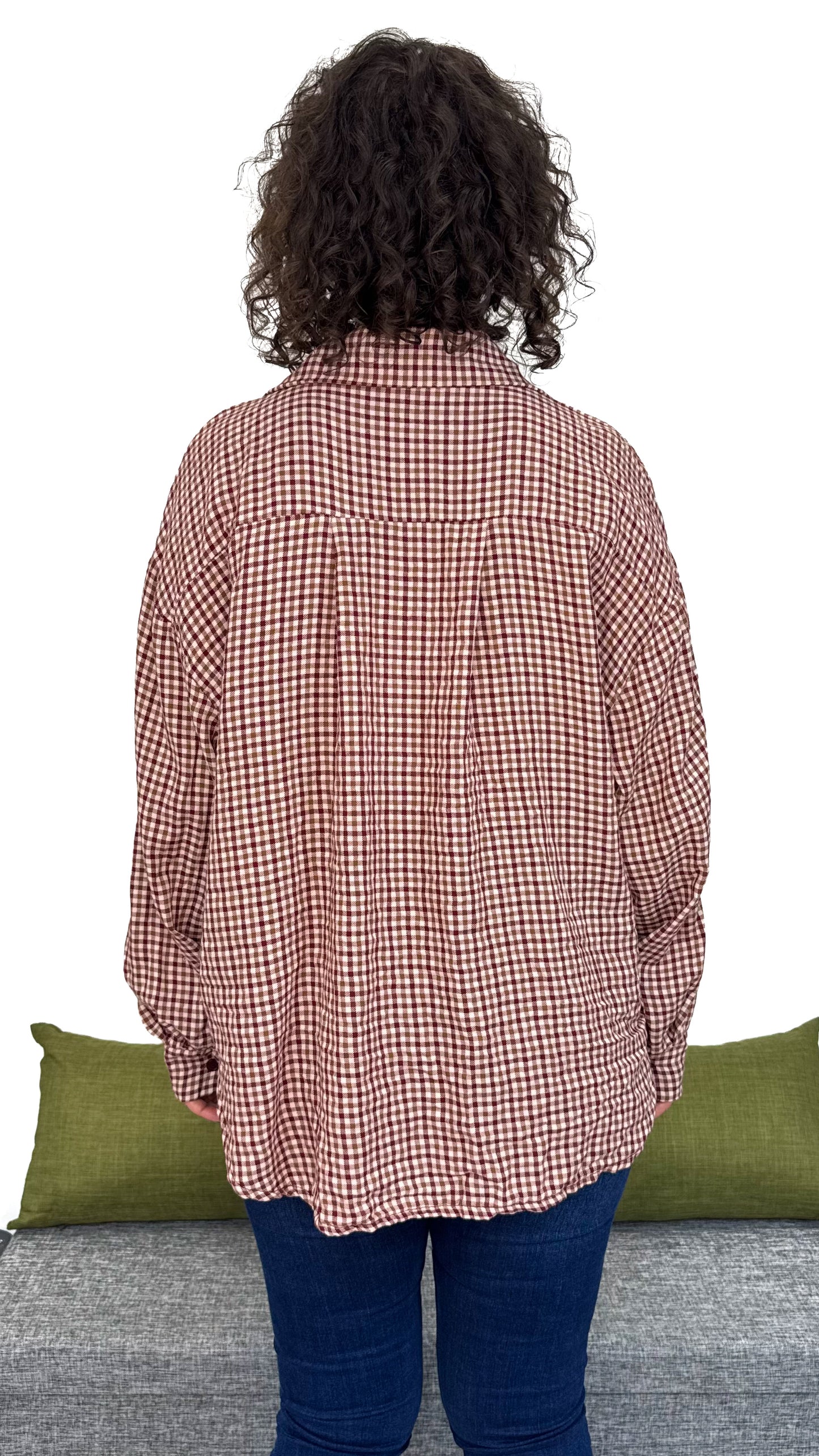 CAMICIA MORBIDA A QUADRI