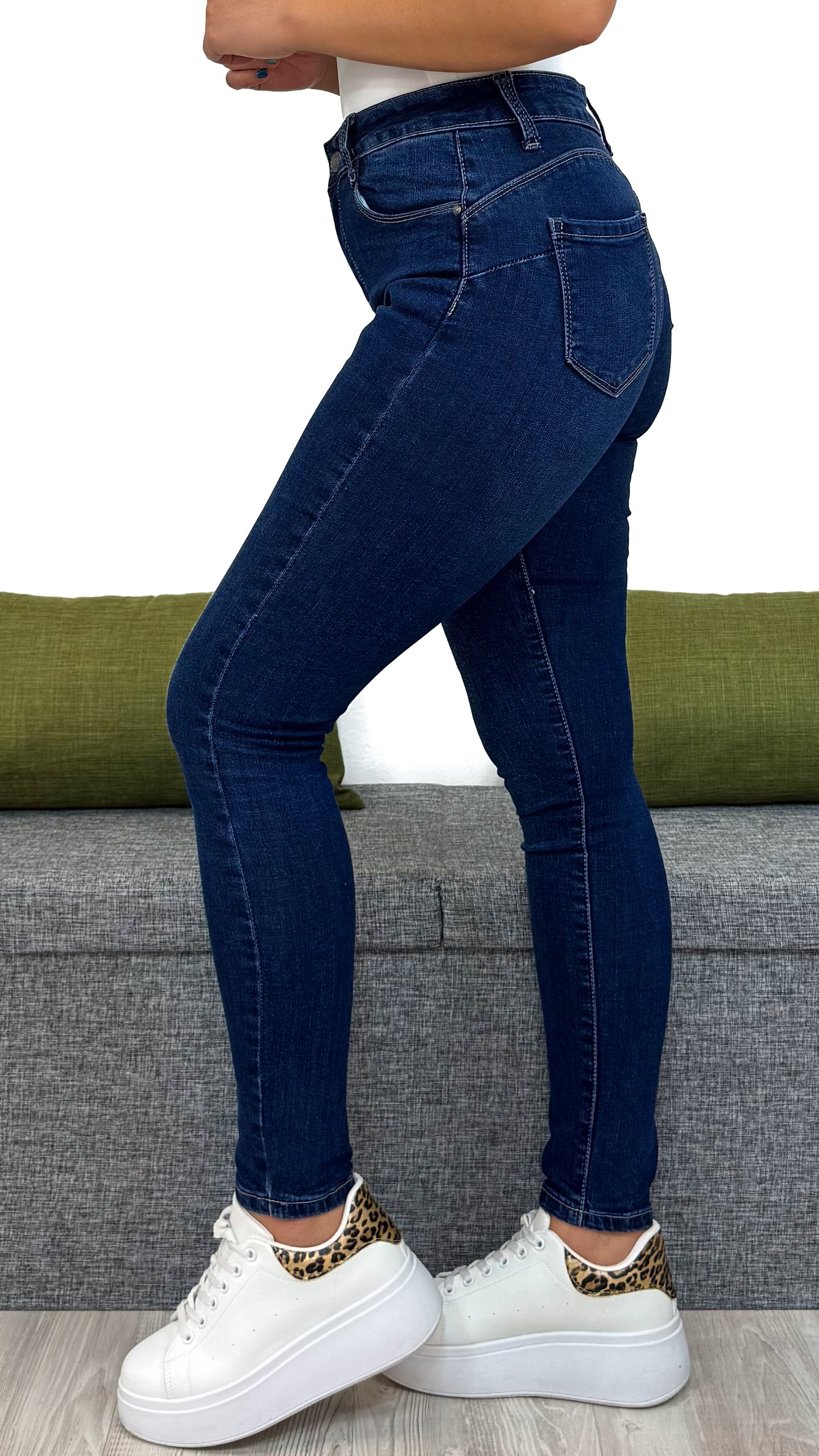 JEANS SKINNY EFFETTO -5KG