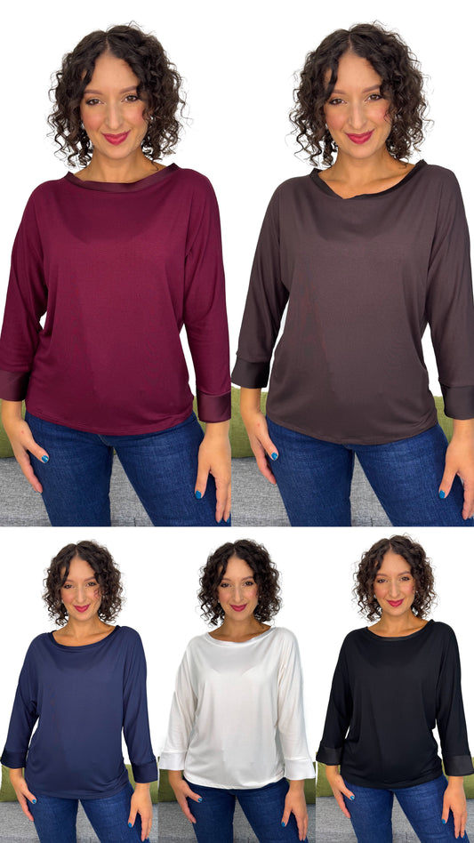 BLUSA RASO CHIC a 3/4