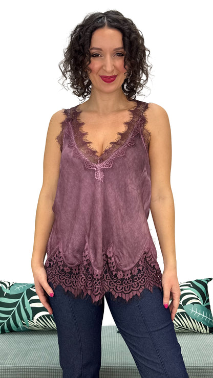 CANOTTA SOTTOGIACCA IN PIZZO