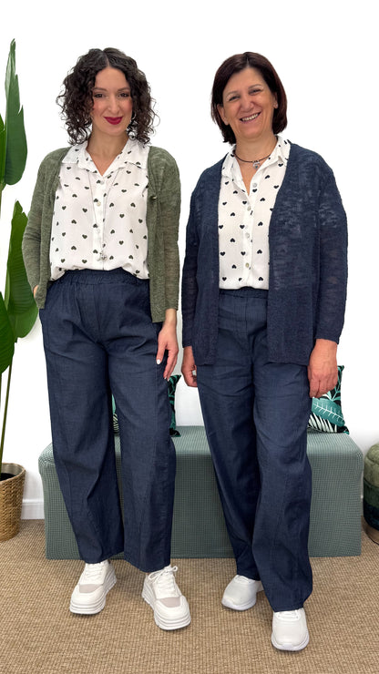 PANTALONE BALLON DENIM LEGGERO