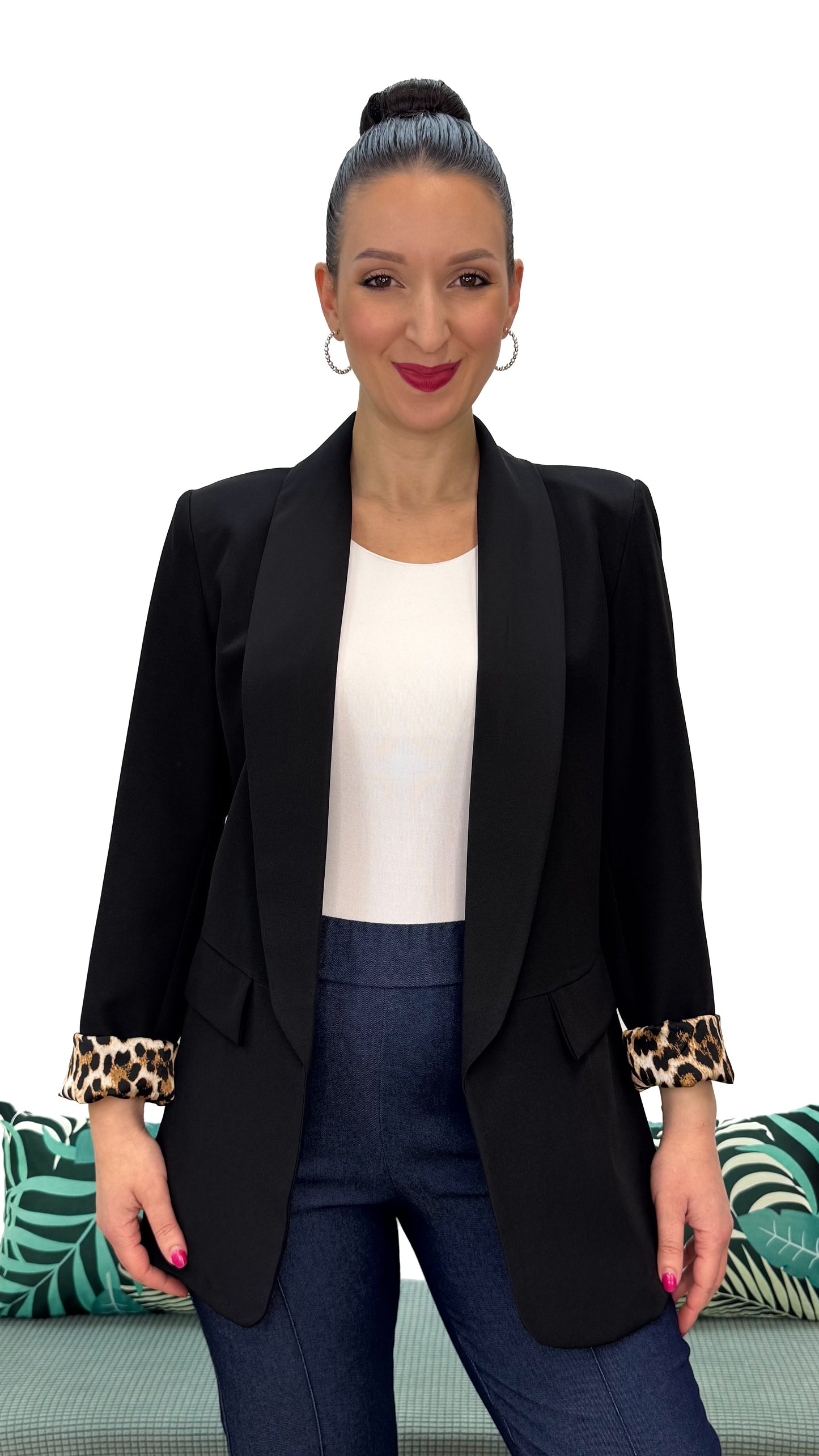 BLAZER FODERATO MACULATO