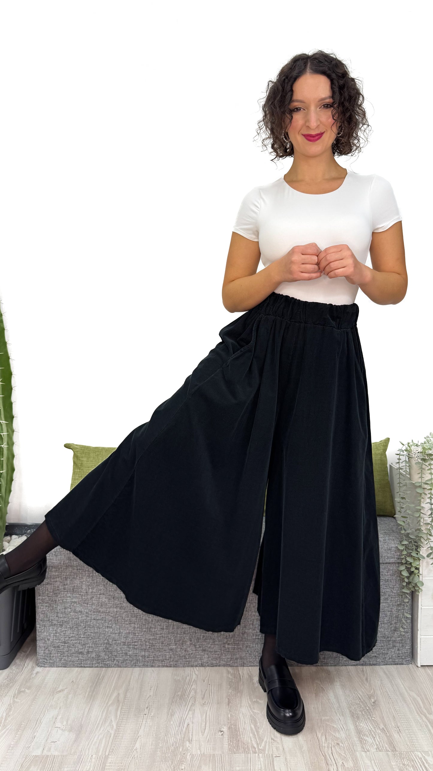 PANTAGONNA IN VELLUTO