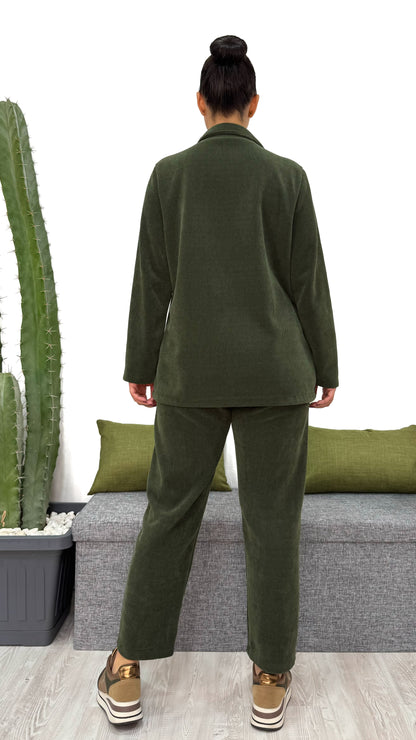 Completo in Ciniglia Verde Militare