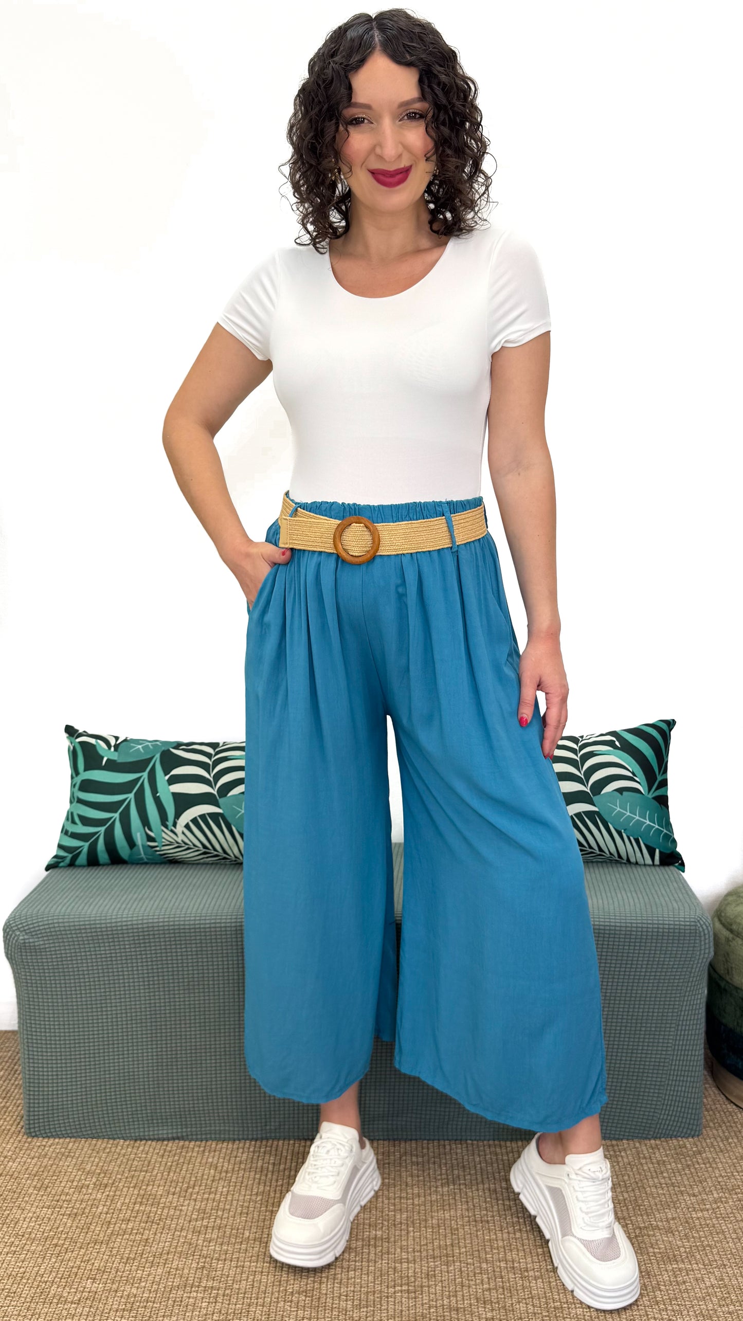 PANTALONE A 3/4 FRESCO