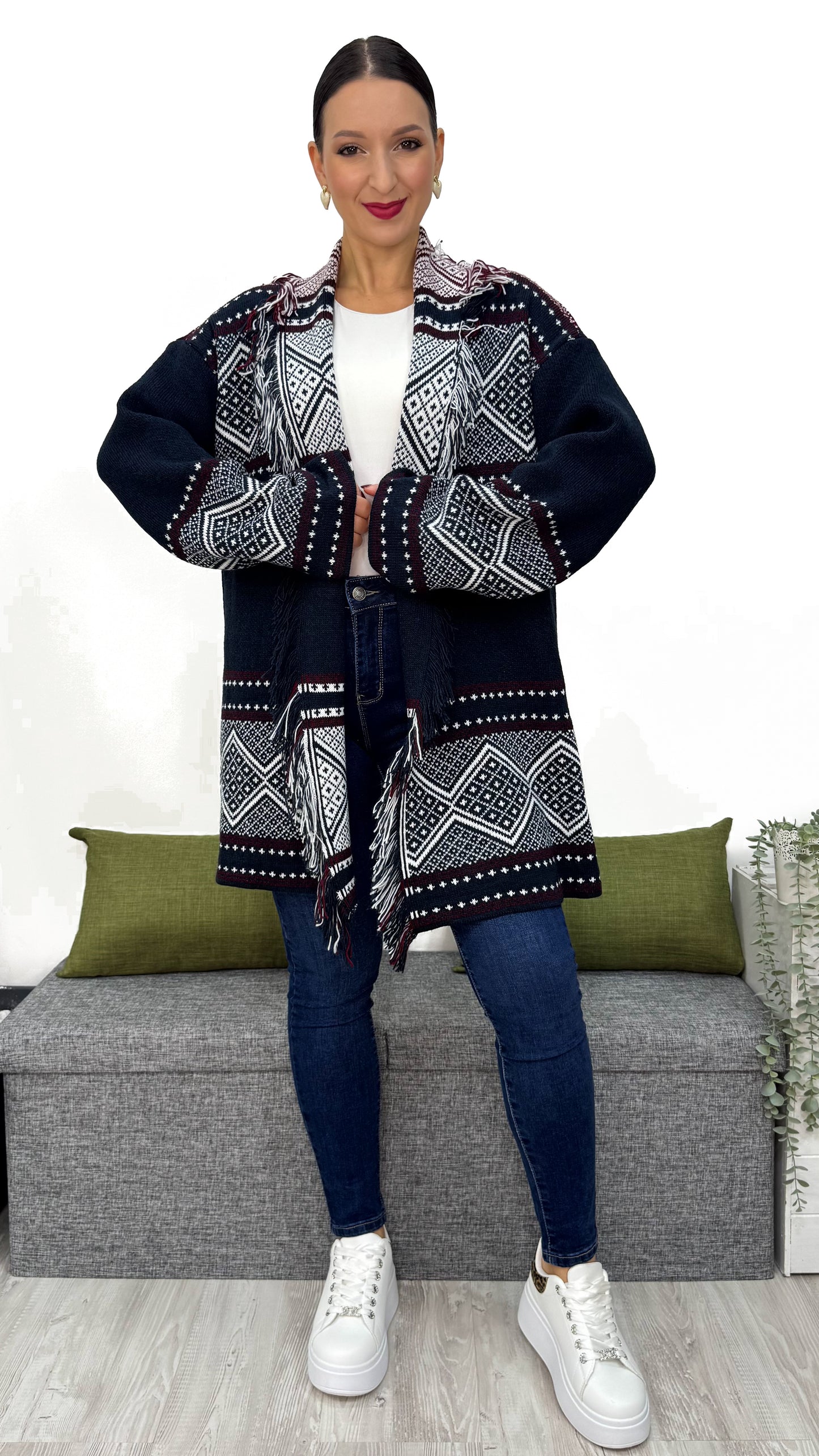 CARDIGAN TRIBALE
