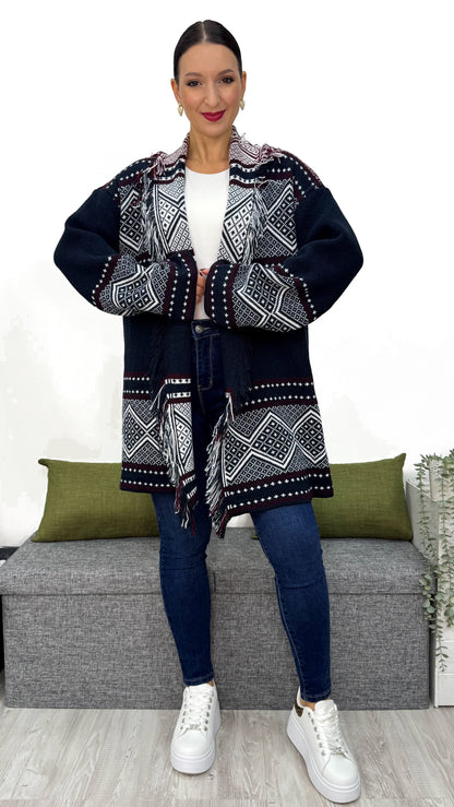 CARDIGAN TRIBALE