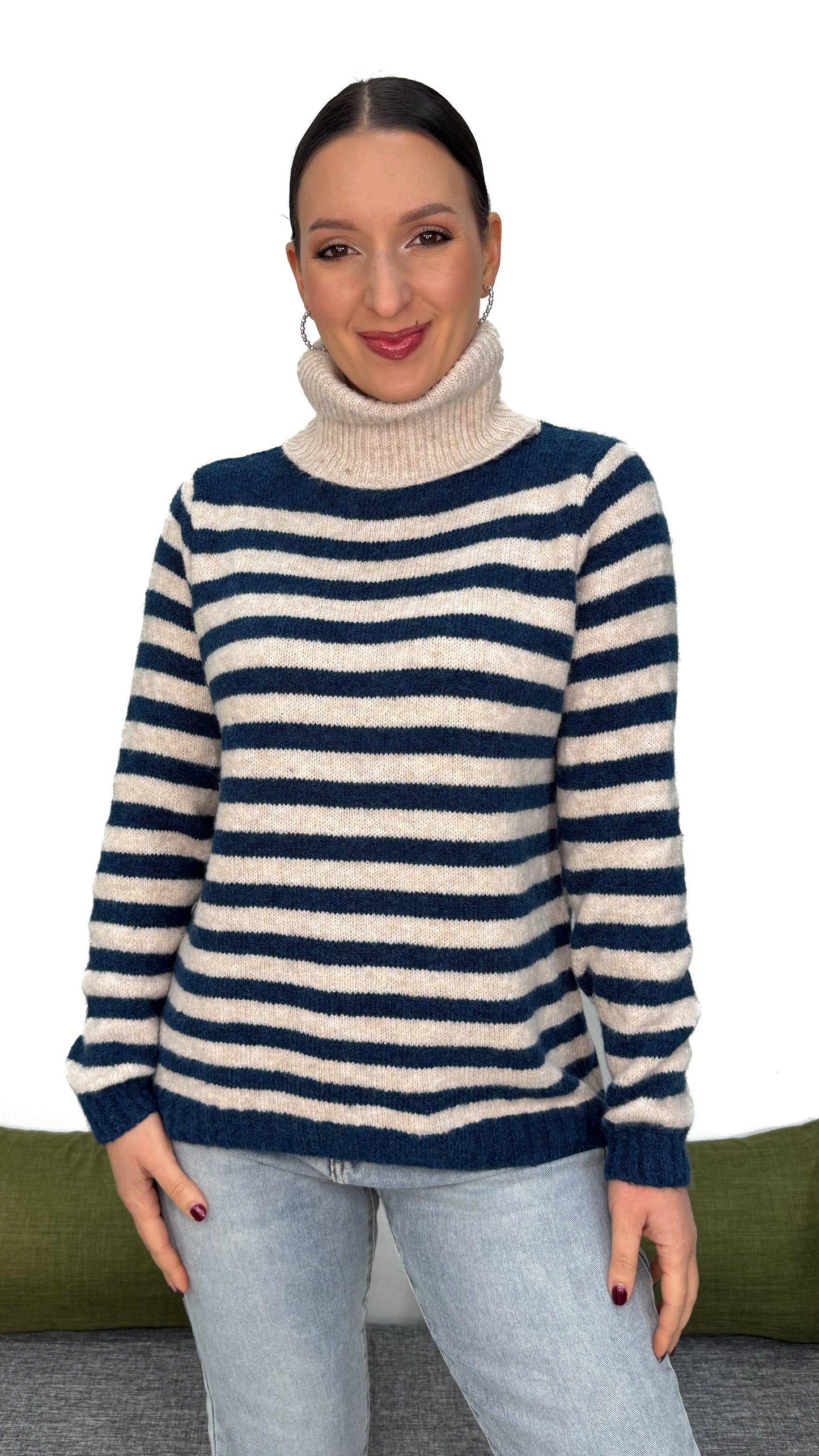 MAGLIONE RIGHE CHIC