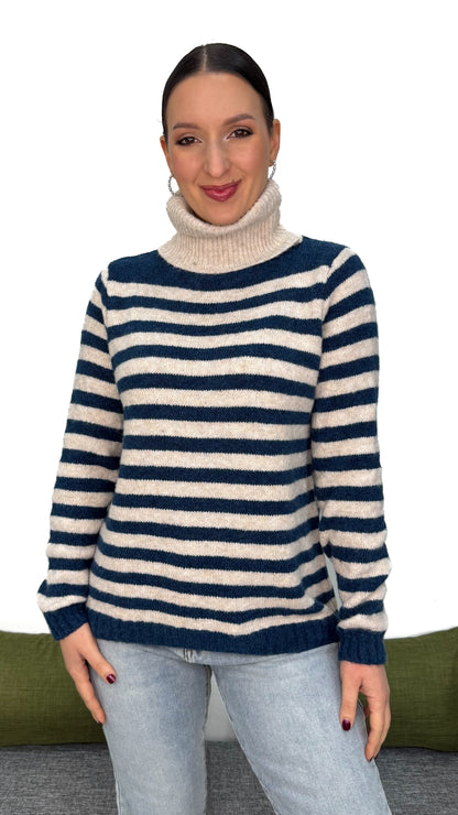MAGLIONE RIGHE CHIC