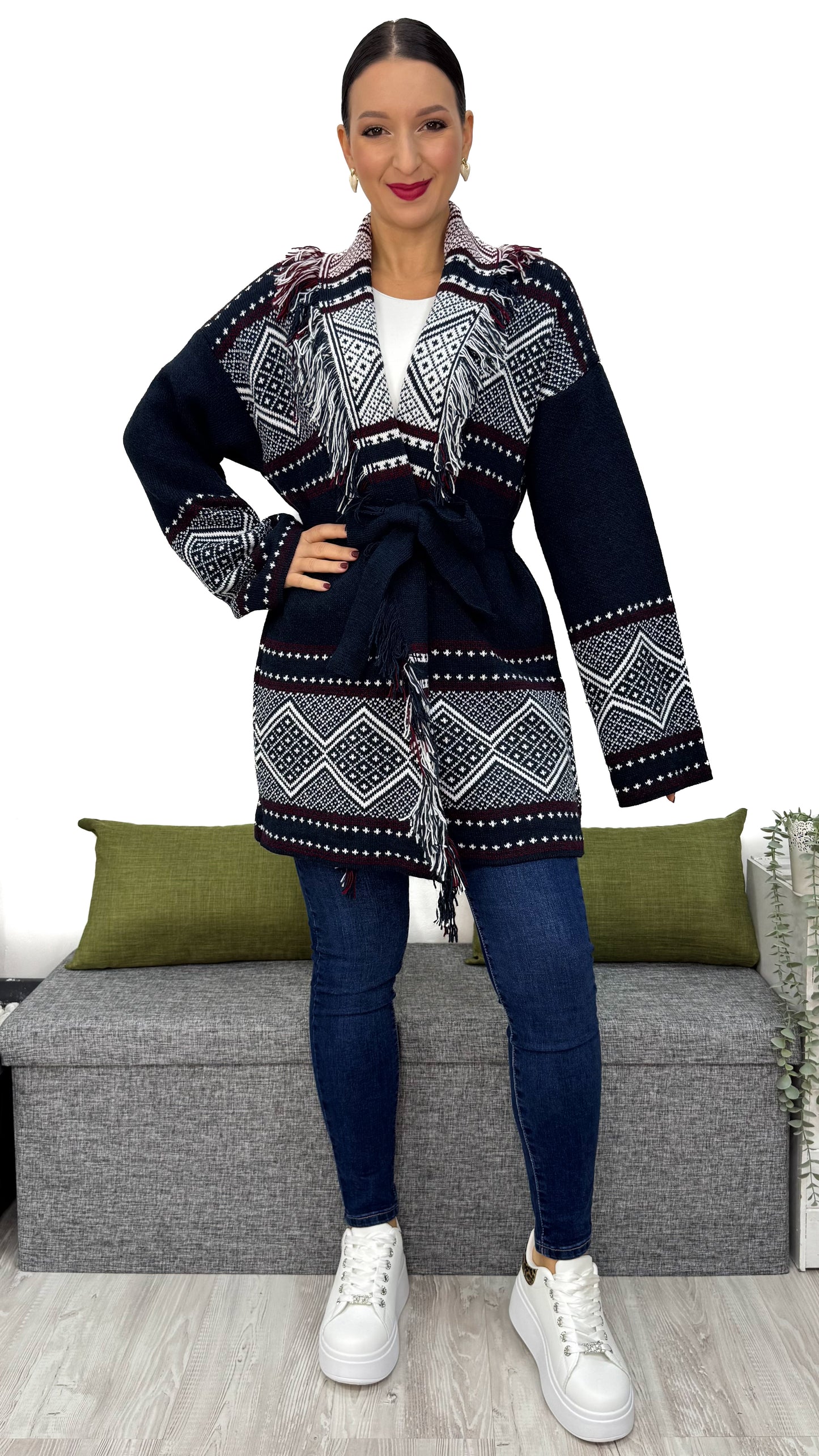 CARDIGAN TRIBALE