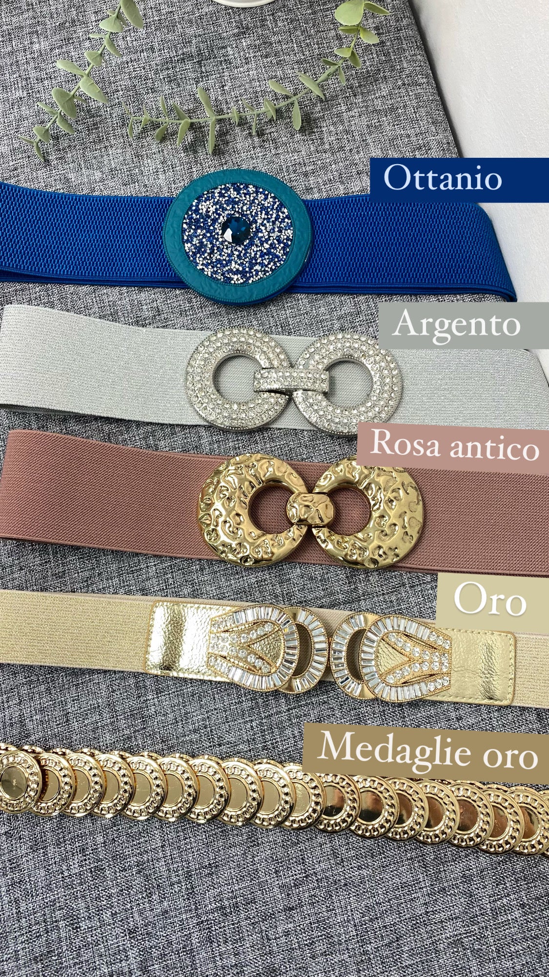 Cintura Elastica Donna Con Fibbia A Fiore In Lega - Cinturino Regolabile Per Abiti E Gonne, Accessorio Moda