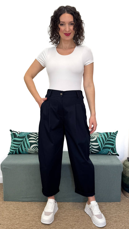 PANTALONE BALLON IN COTONE