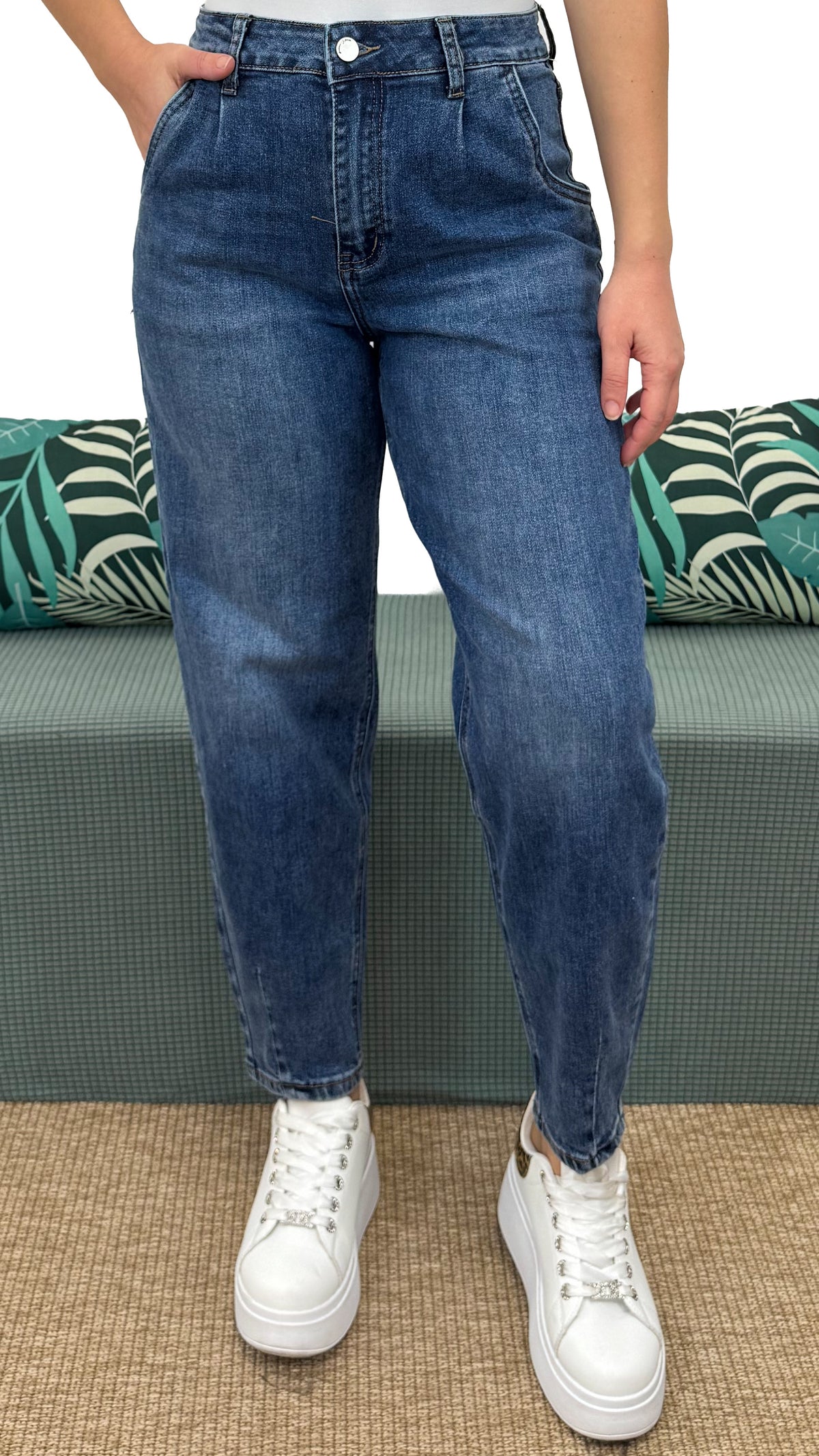 JEANS BALLON BLU