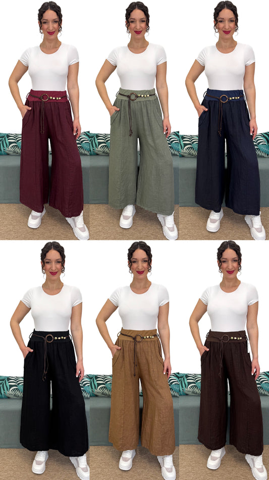 PANTAGONNA NUVOLA 100% LINO