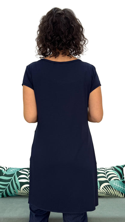 T-SHIRT ASIMMETRICA