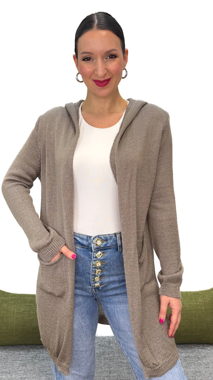 CARDIGAN IN FILO
